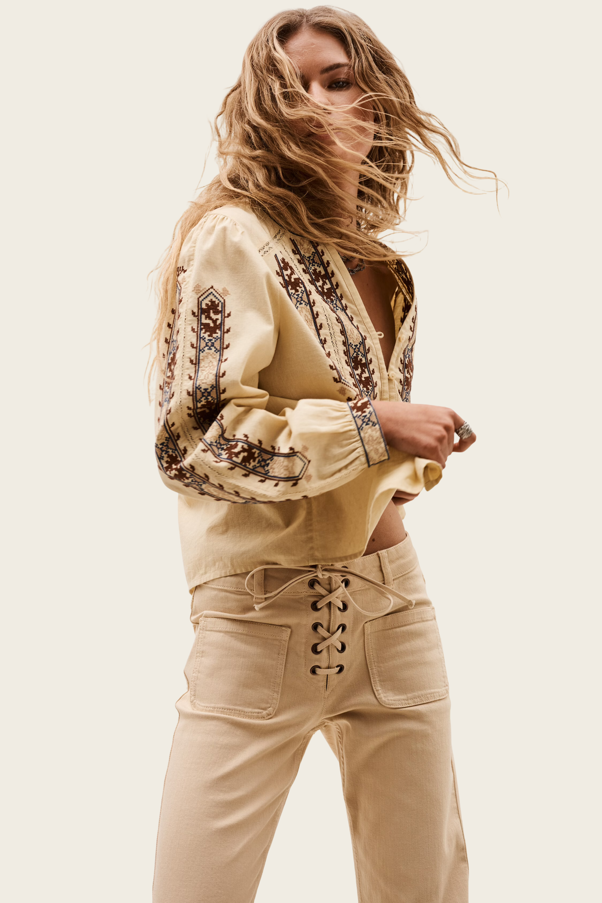 Blusa Faustine - Ba&Sh