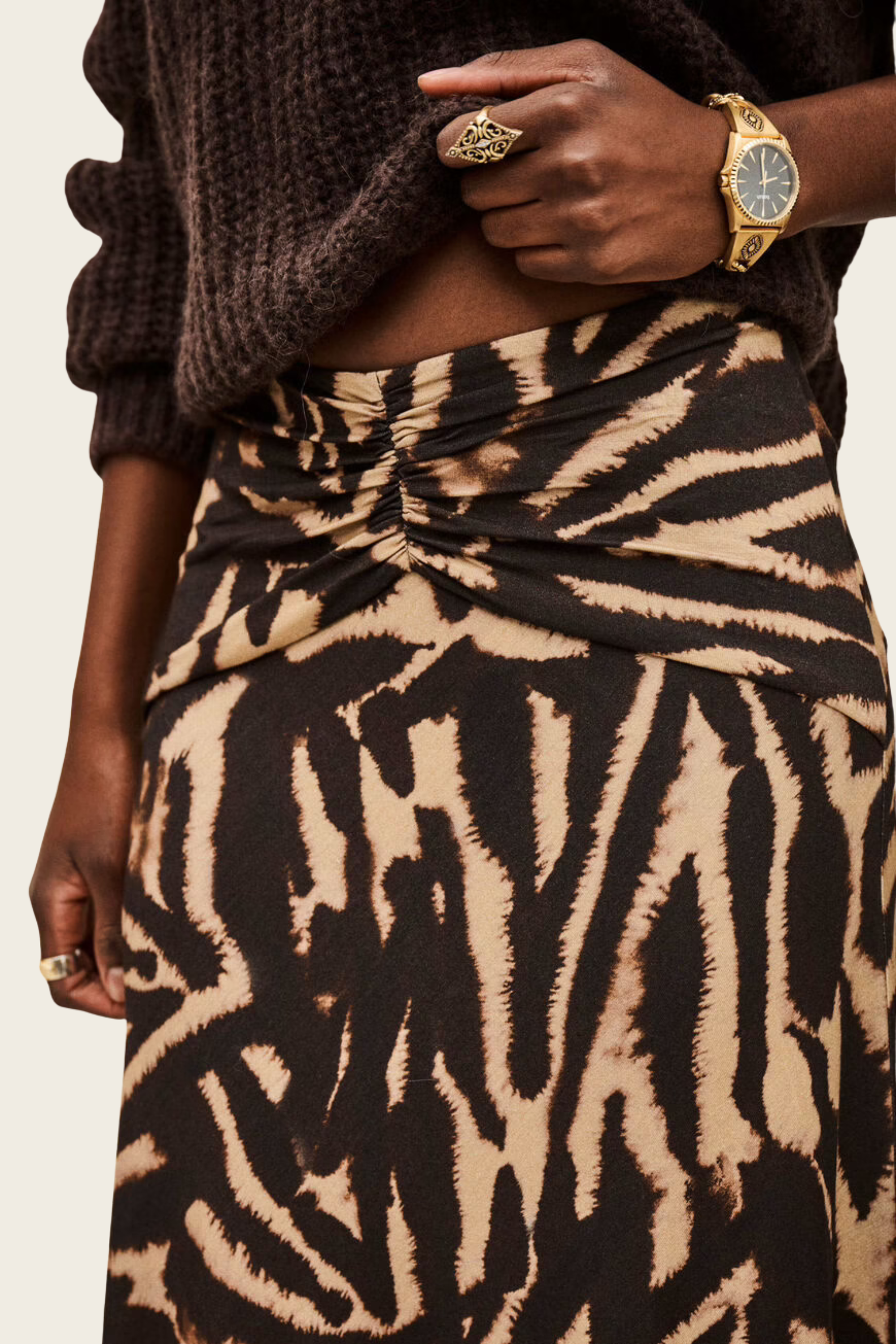 Zoya midi-length skirt - Ba&Sh