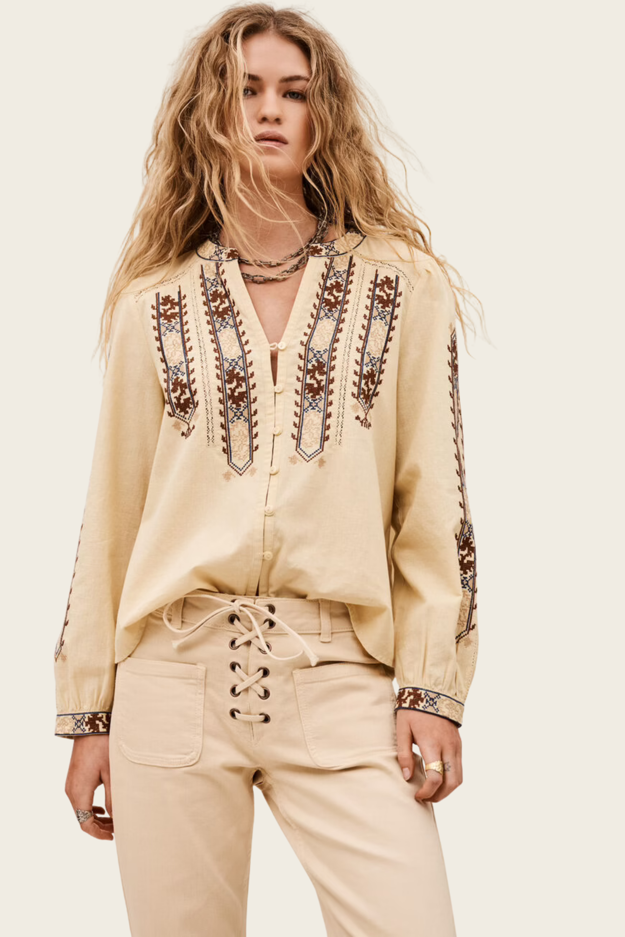 Blusa Faustine - Ba&Sh