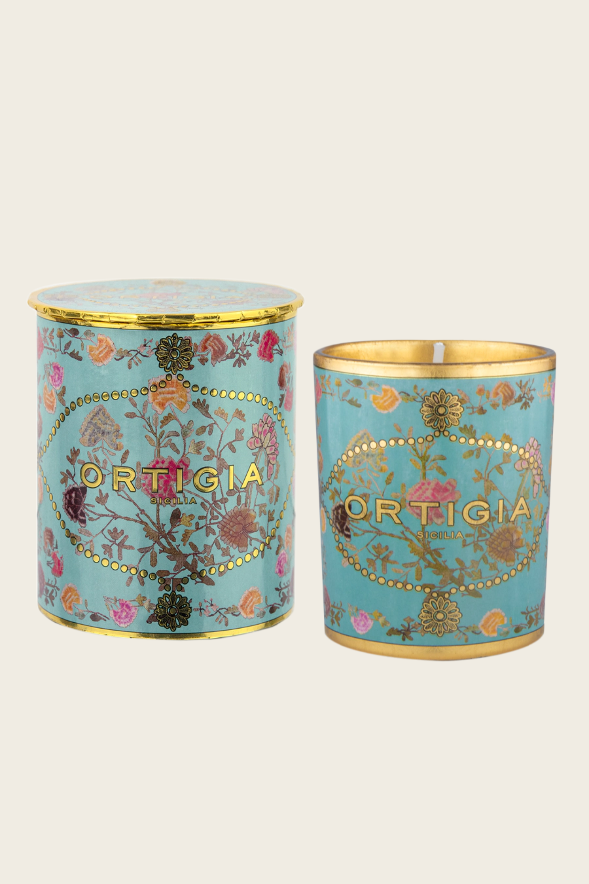 Florio Decorated Candle – Ortigia Sicilia