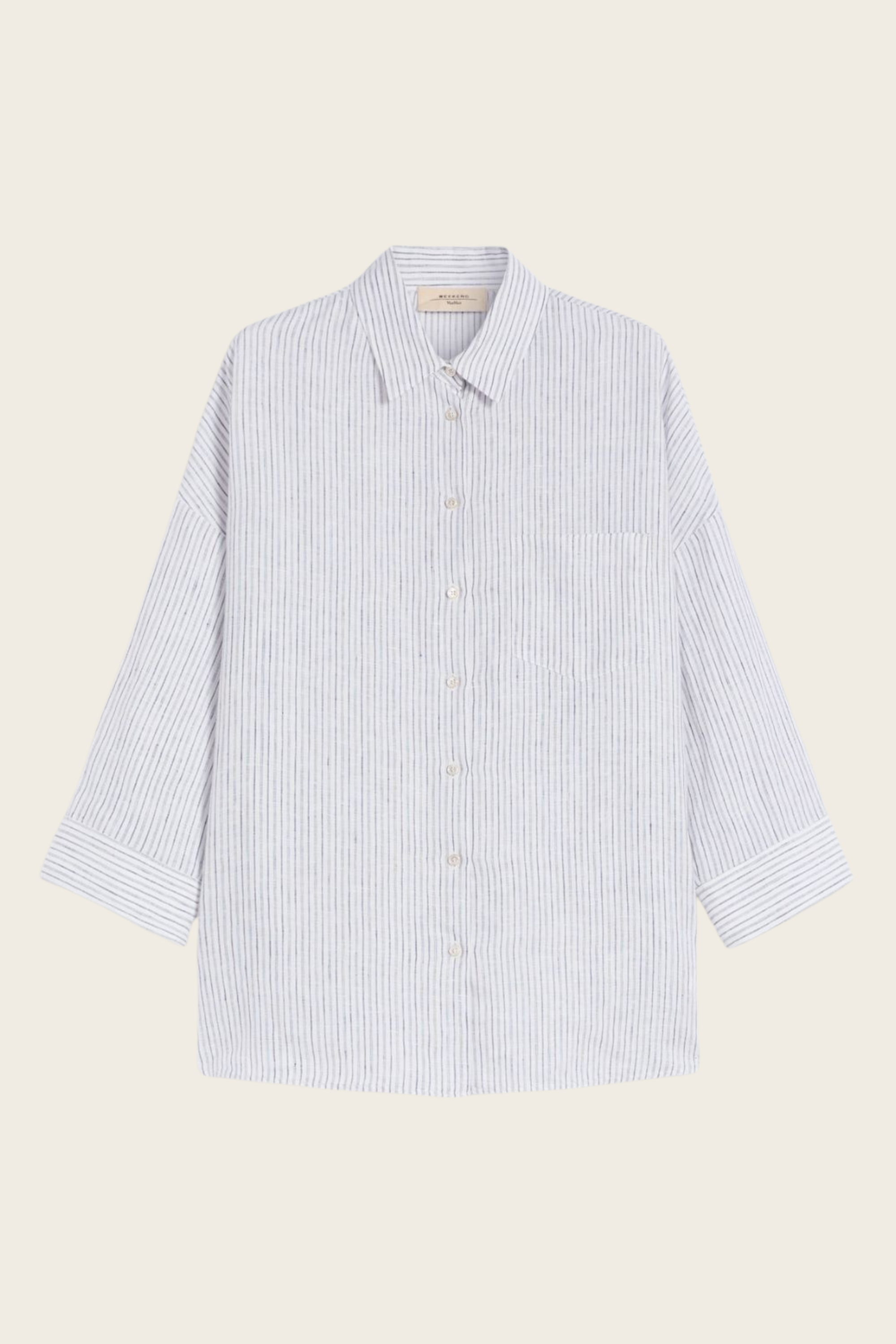 Striped canvas shirt - MaxMara