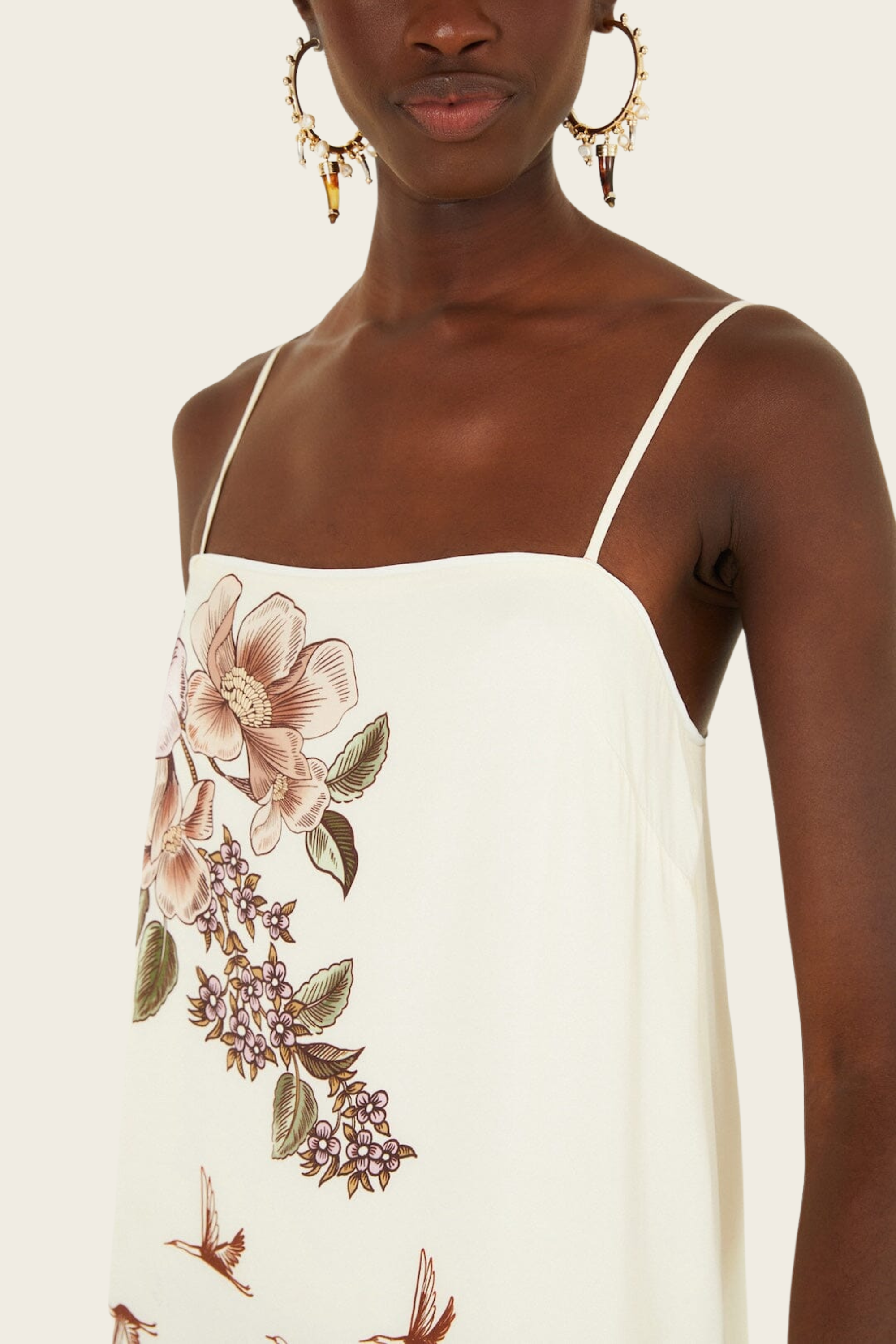 Toile de Rio Sleeveless Maxi Dress - FARM Rio