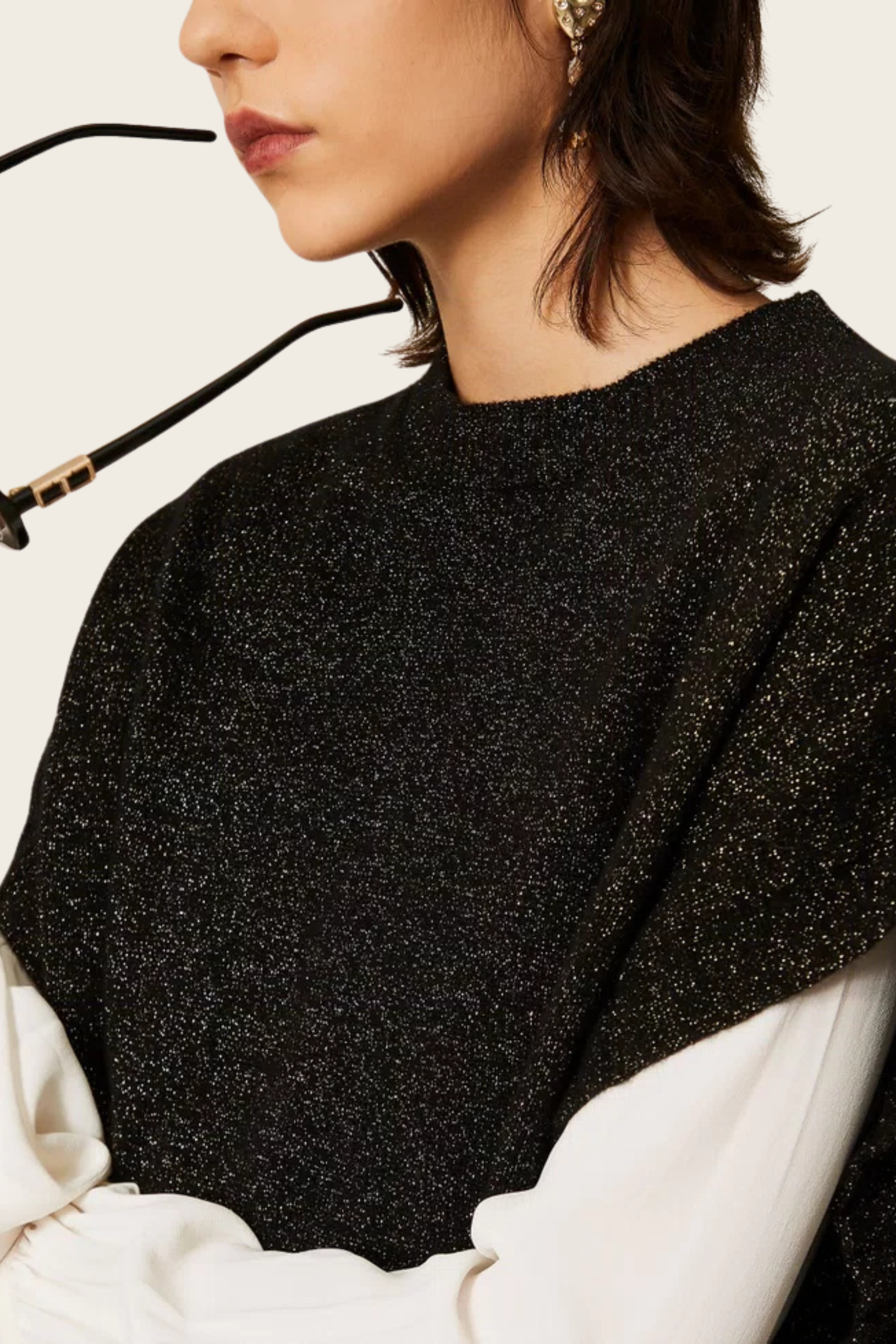 Jumper with lurex - Twinset
