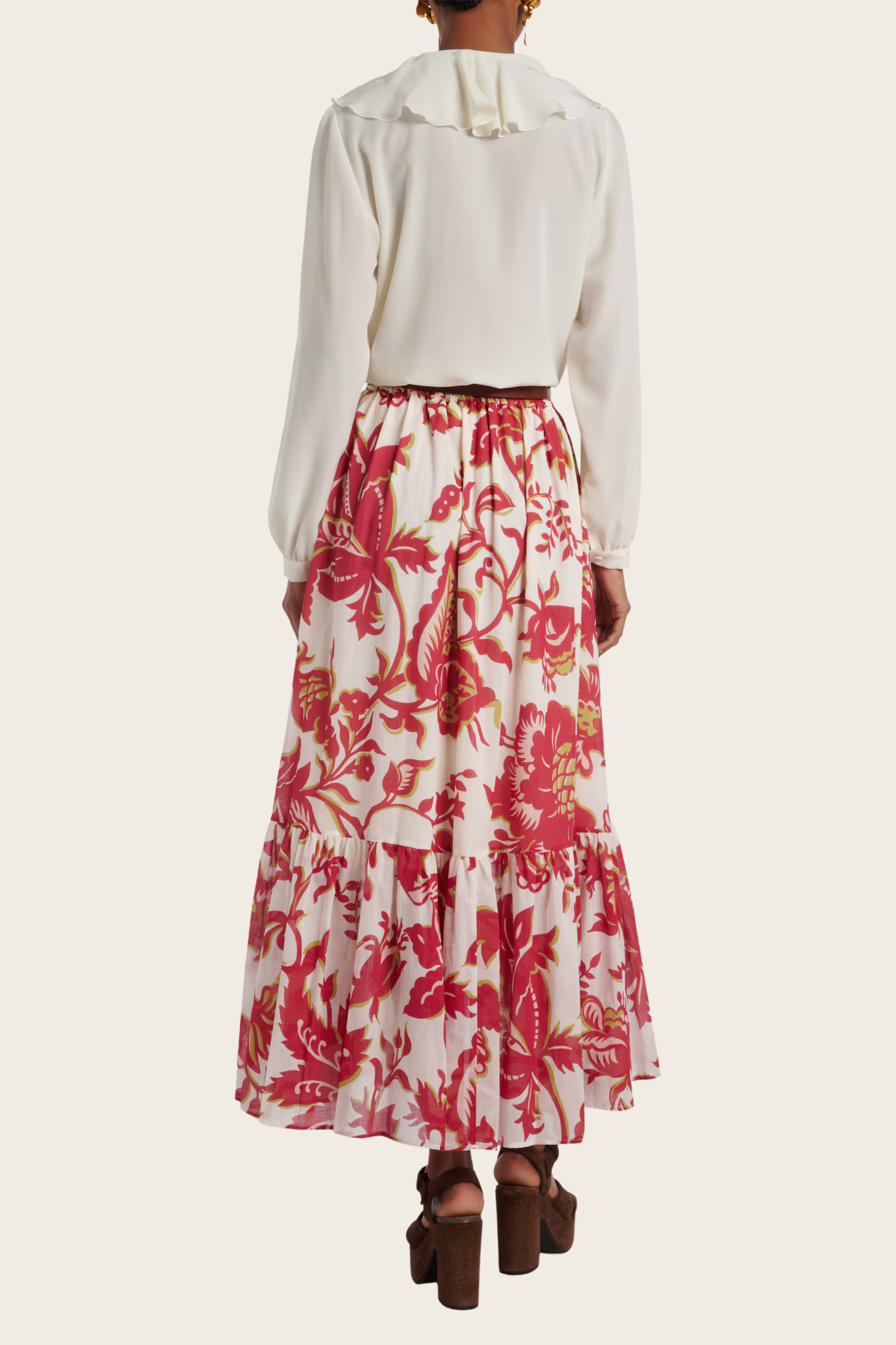 Saia Maxi com Estampado Paisley – Etro