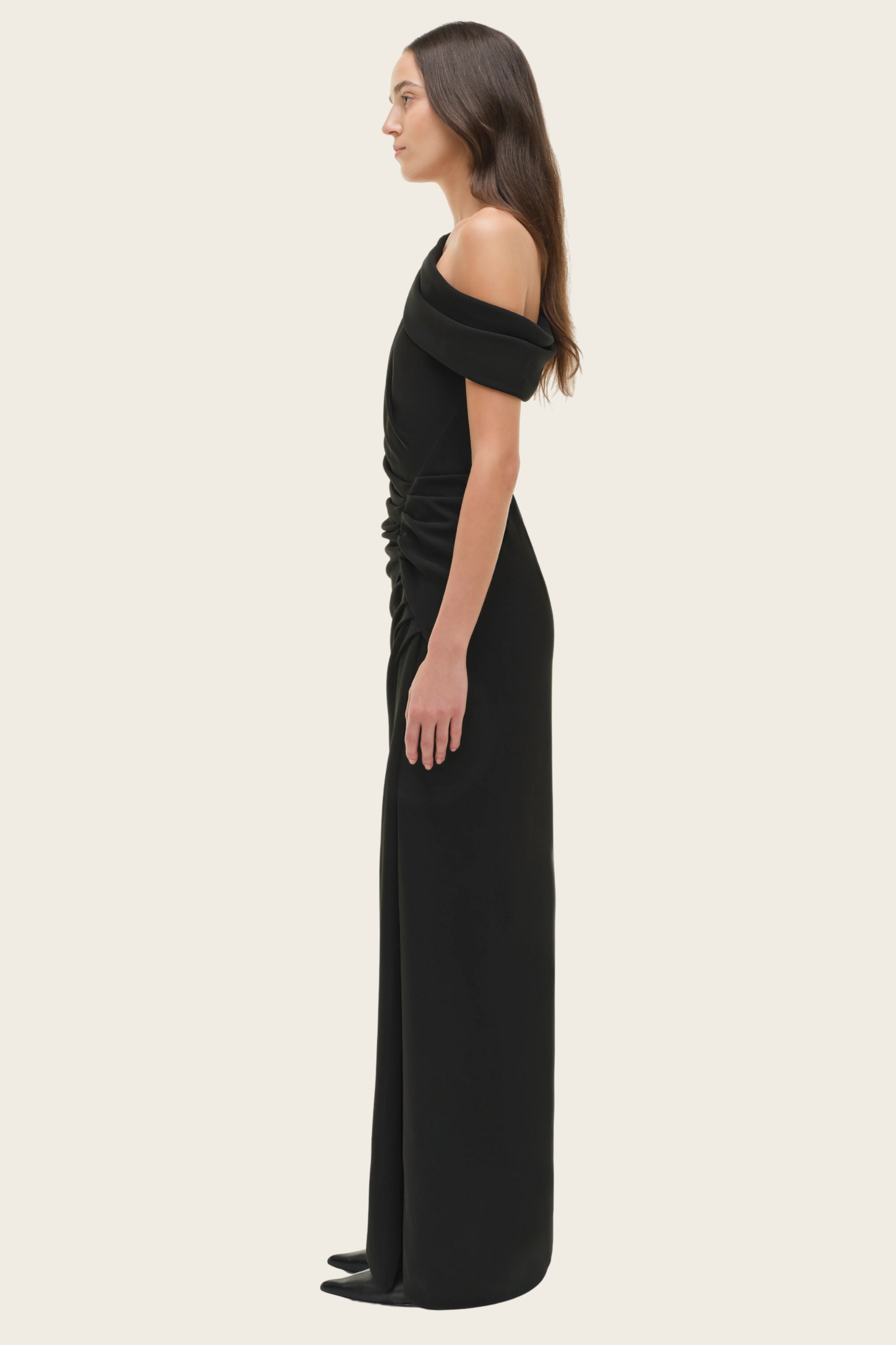 Kally Draped Midi Dress - Simkhai