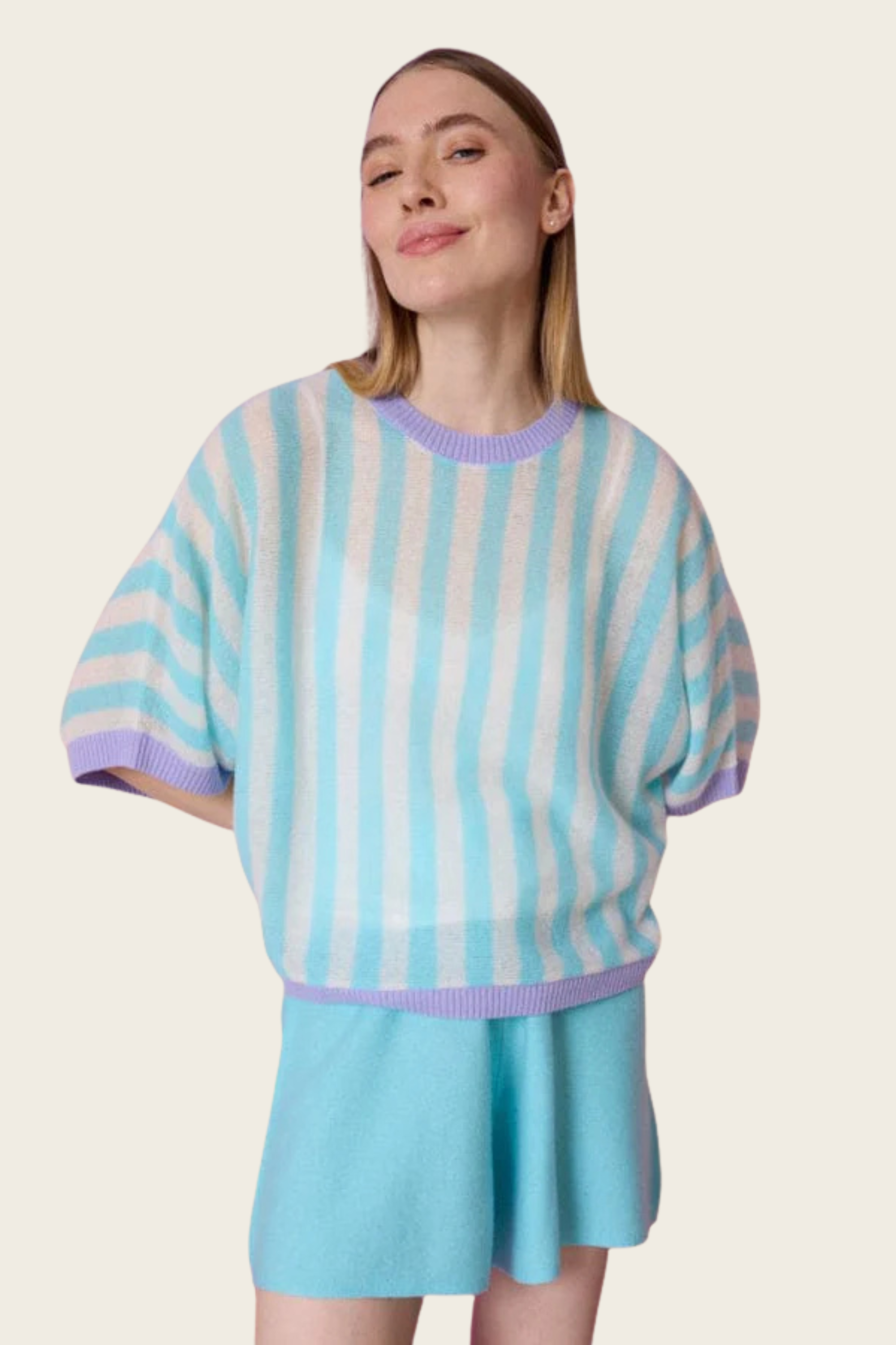 Netti Brushed Jumper - Absolut Cashmere