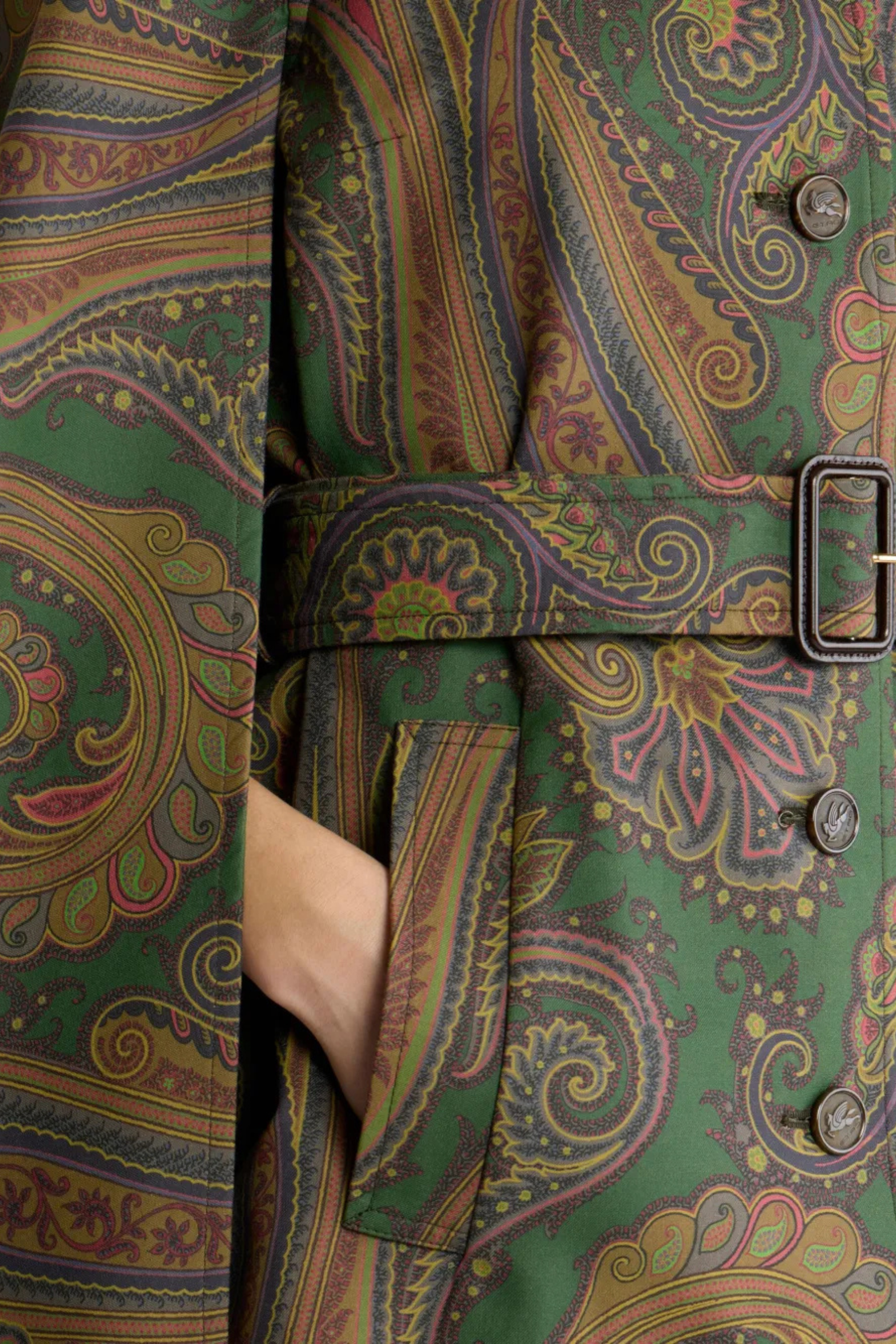 Paisley Motif Gabardine - Etro