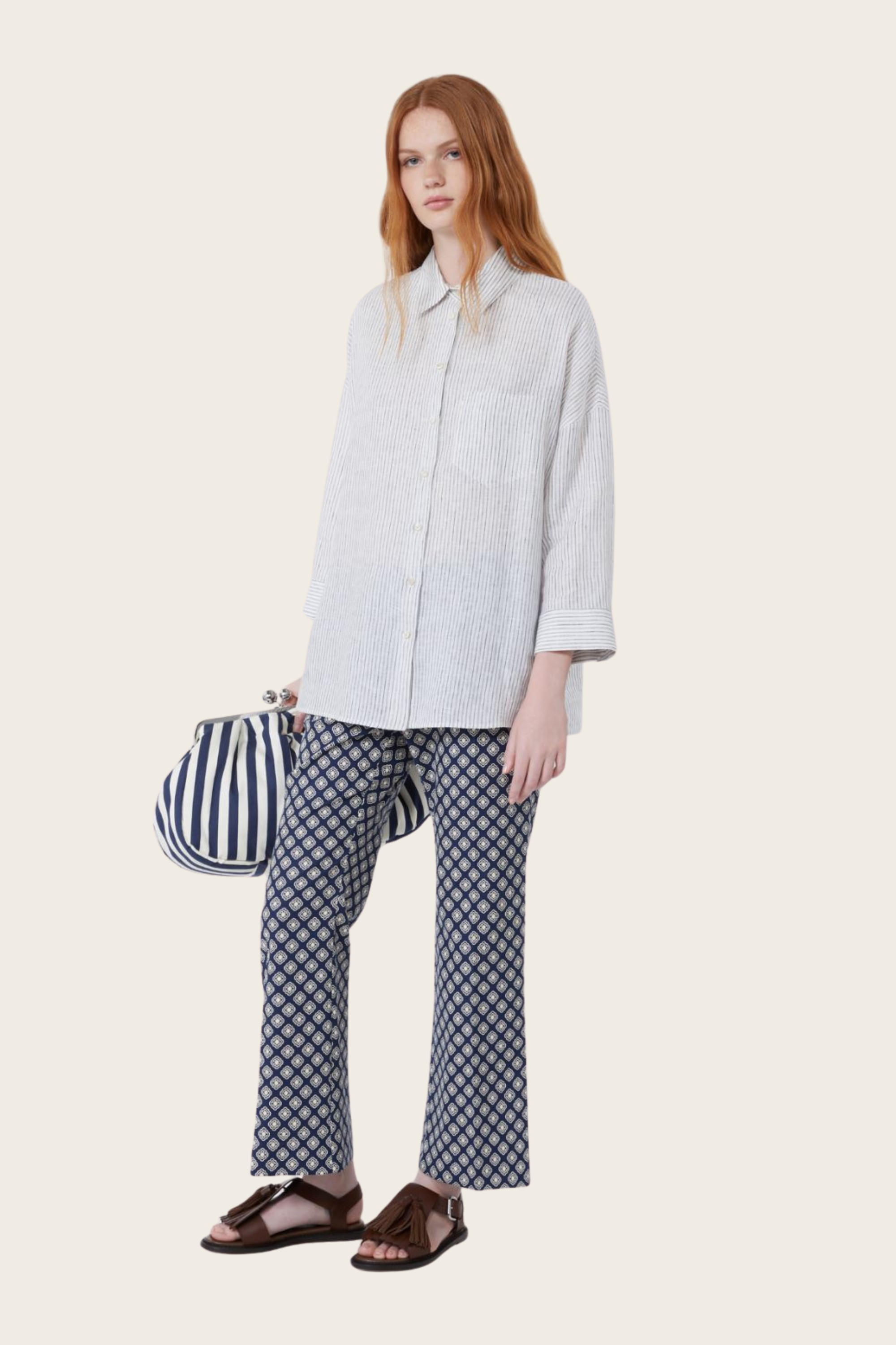 Striped canvas shirt - MaxMara