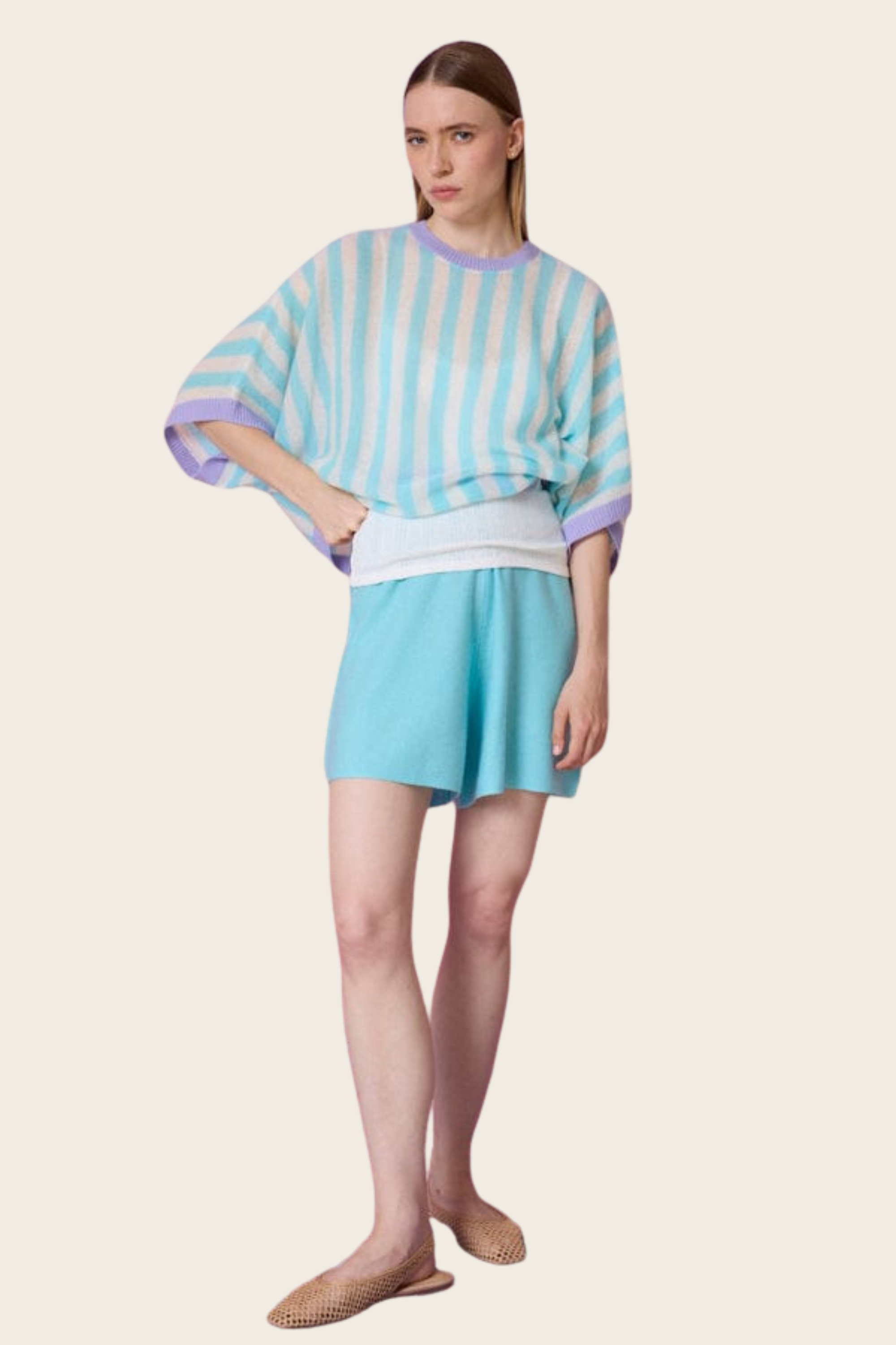 Netti Brushed Jumper - Absolut Cashmere