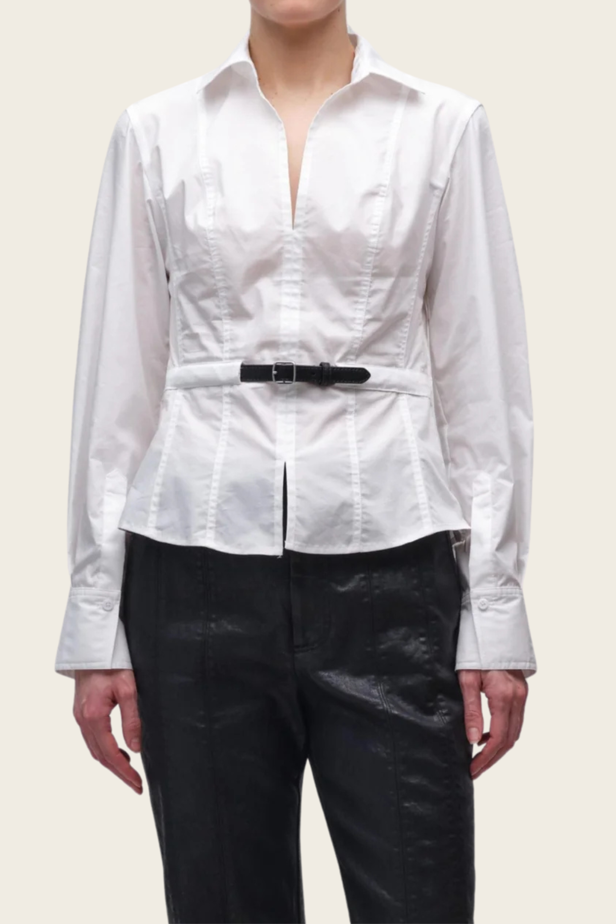 Loriel Belted Shirt - Simkhai
