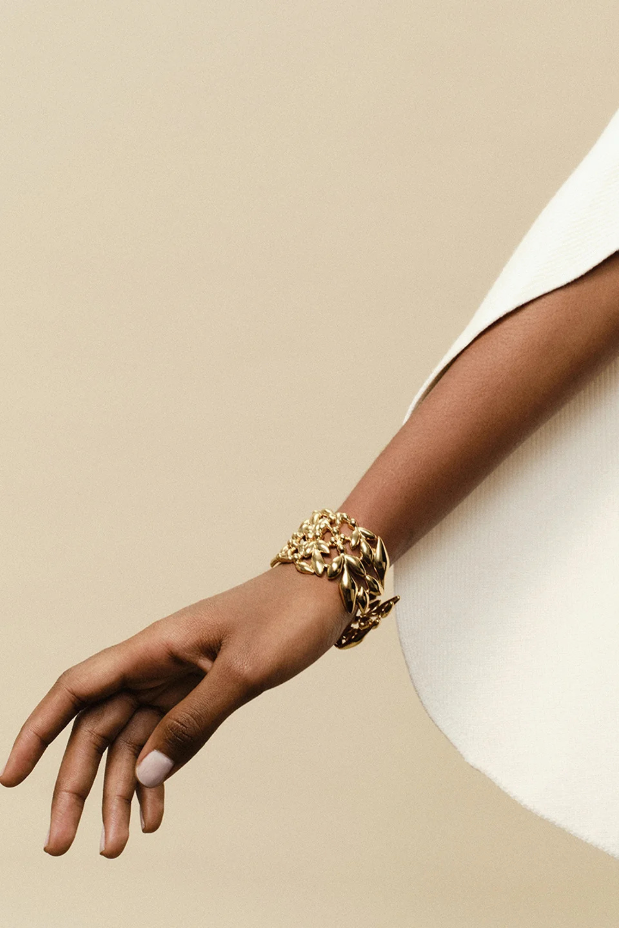 Olea Cuff Bracelet - Gas Bijoux