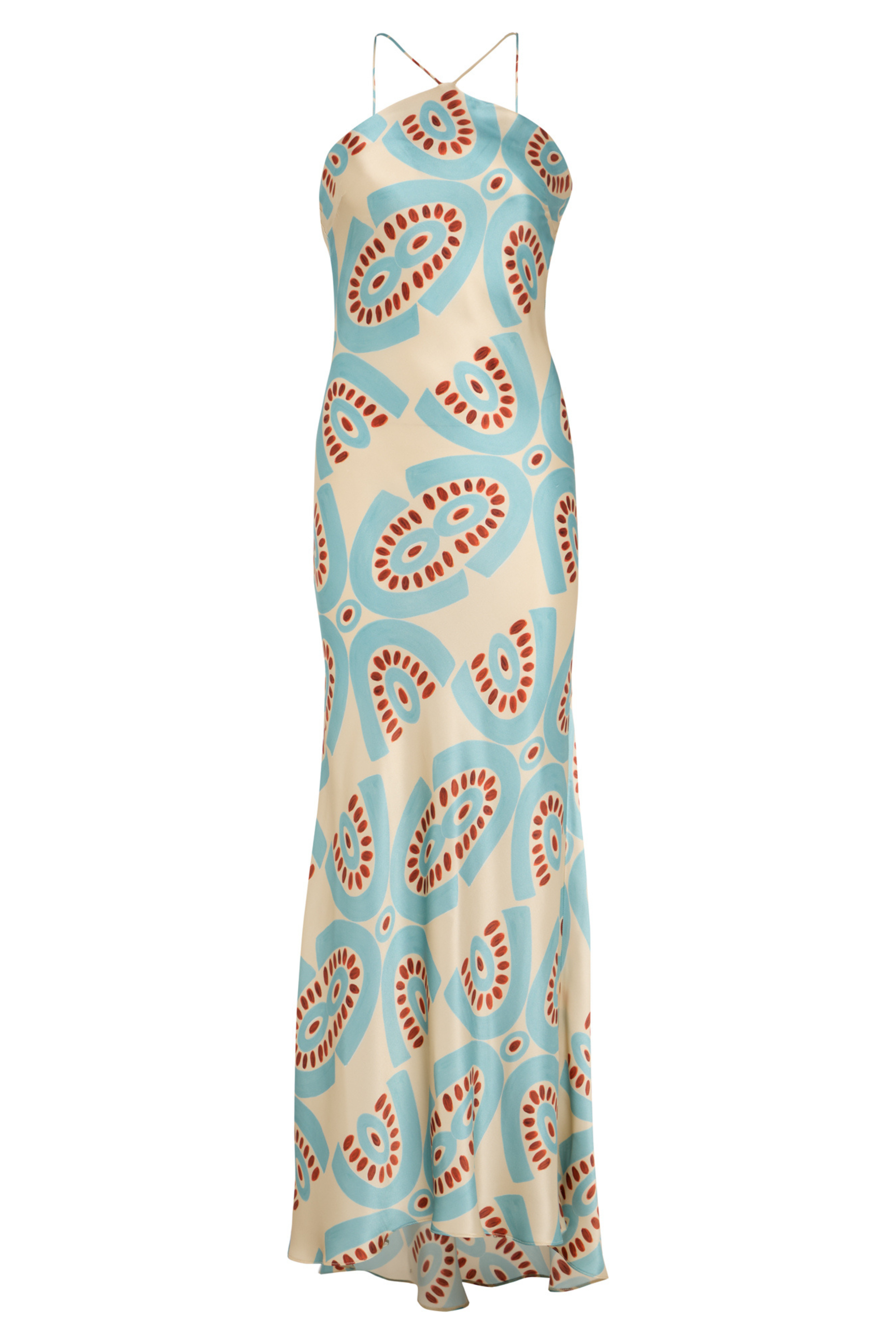 Printed Halterneck Maxi Dress - Themisz - ESPACE CANNELLE - SS26 - New Arrivals