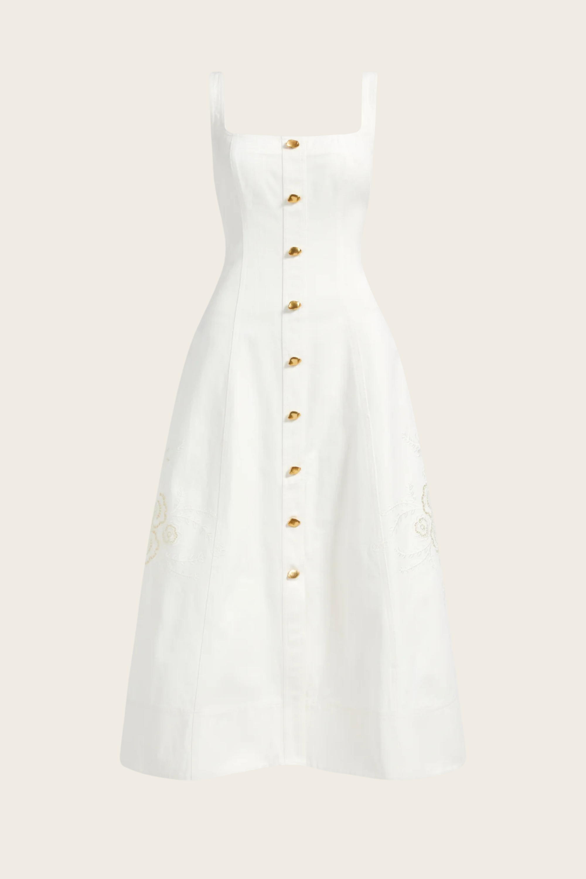 Halo Embroidered Midi Dress - Aje - ESPACE CANNELLE