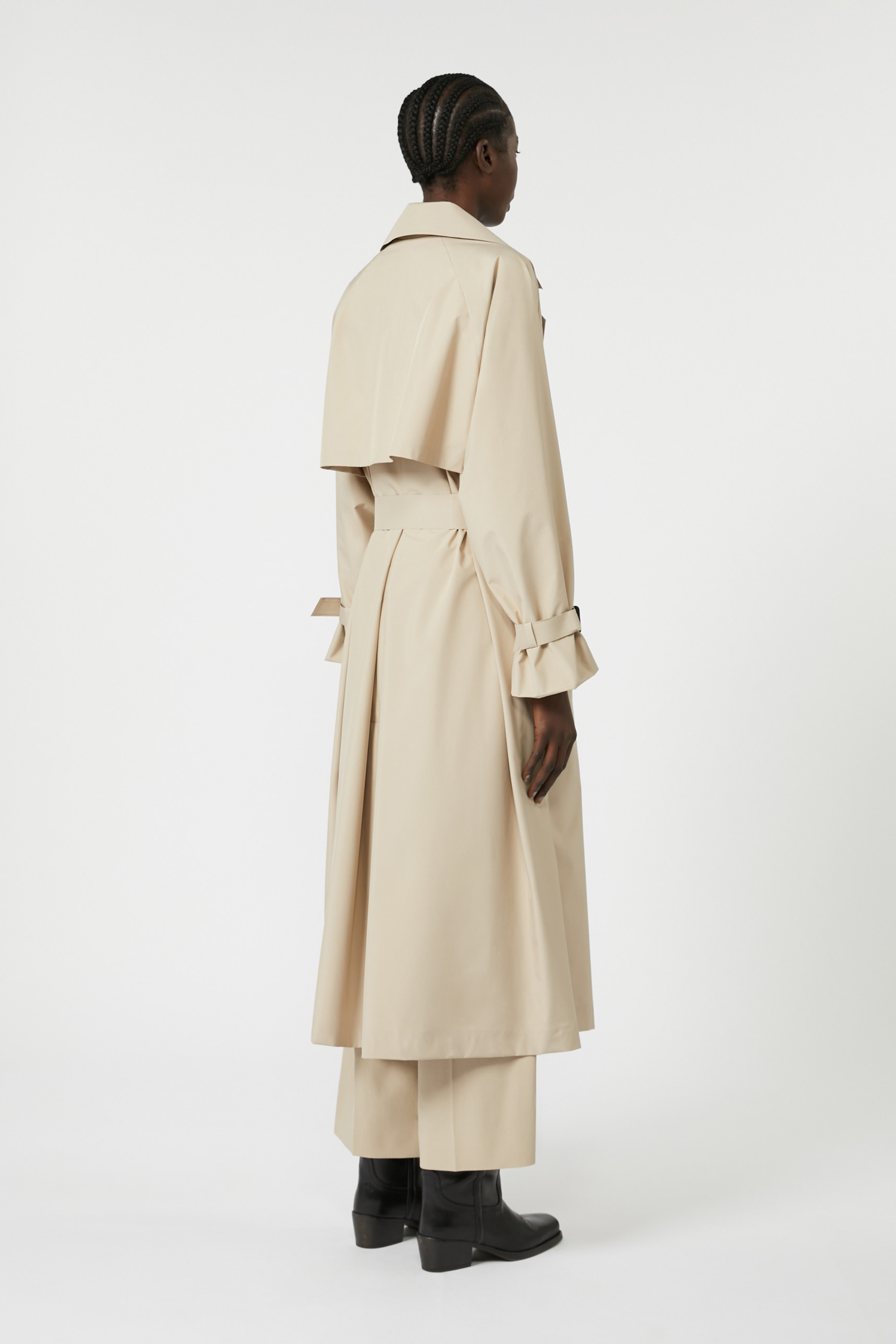 Fatto Canvas Trench Coat - Max Mara