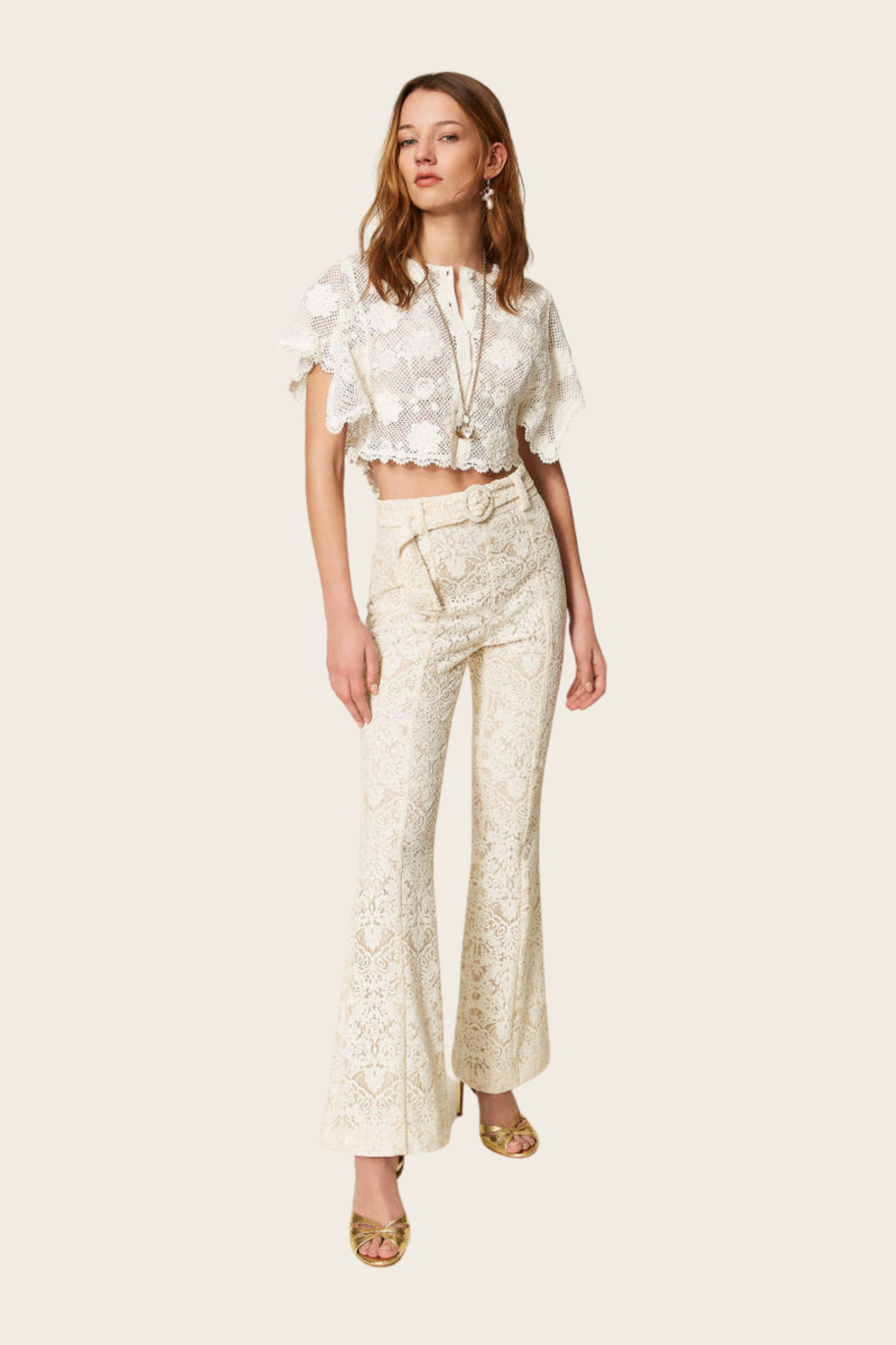 Floral Knit Shirt - Twinset
