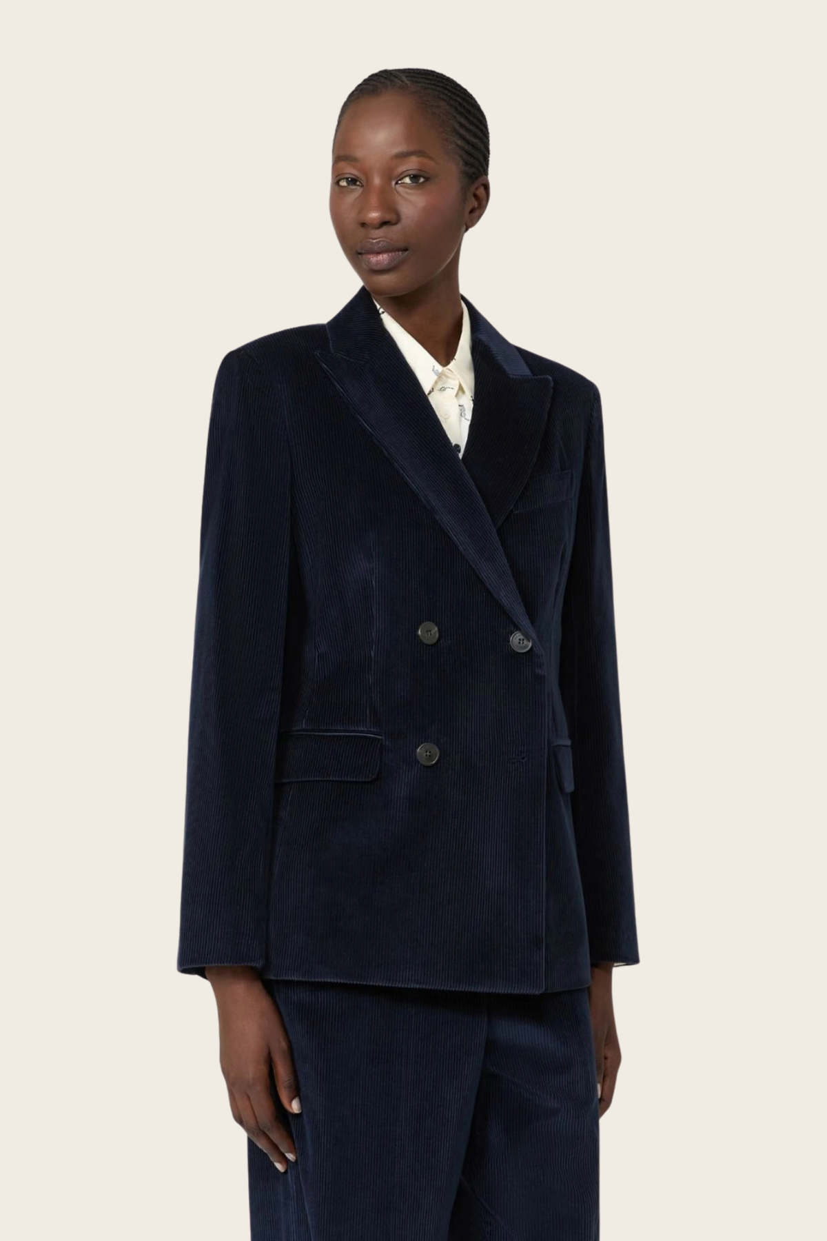 Corduroy Velvet Blazer - Max Mara