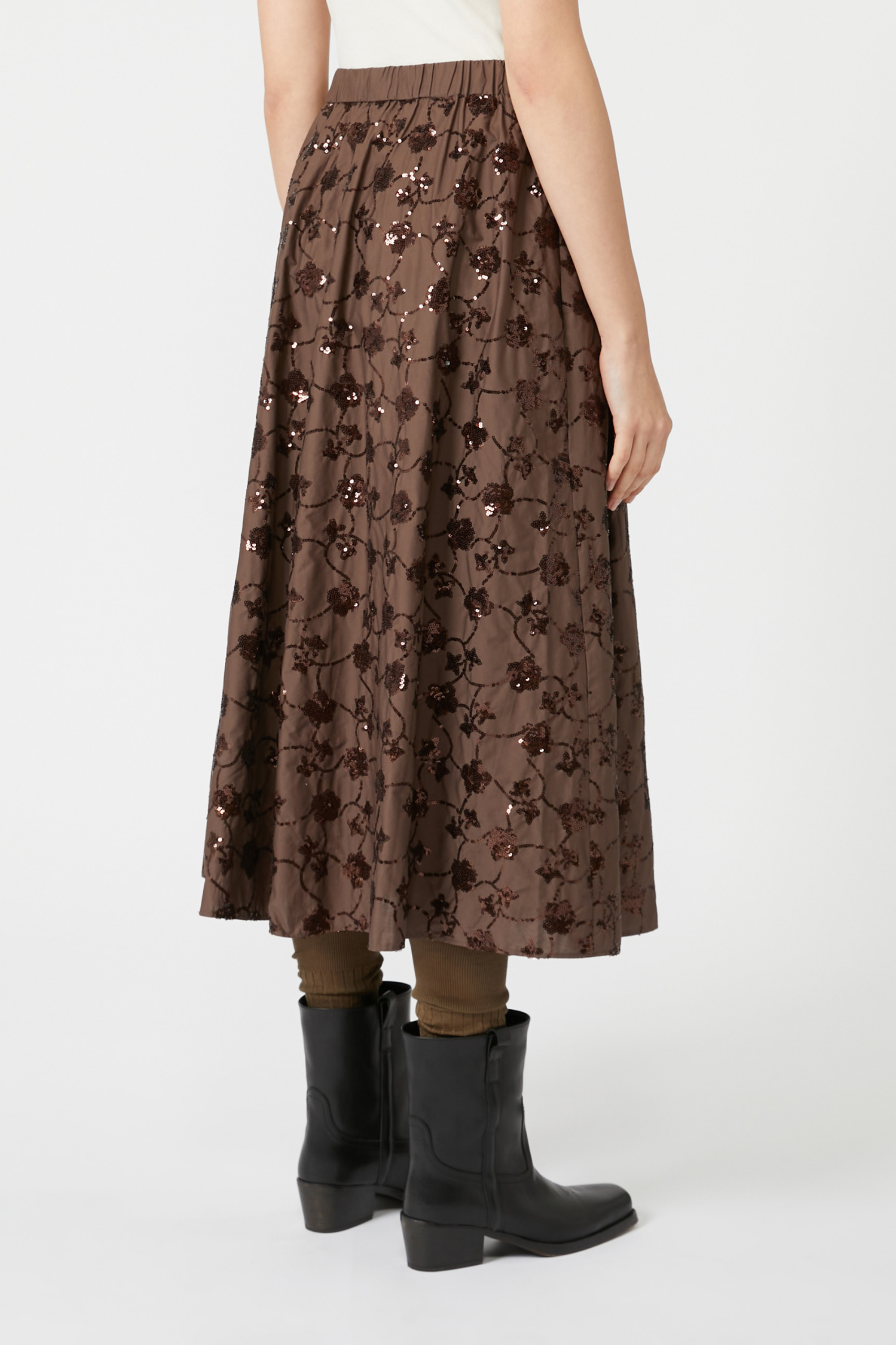 Tempra Sequinned Skirt - Max Mara