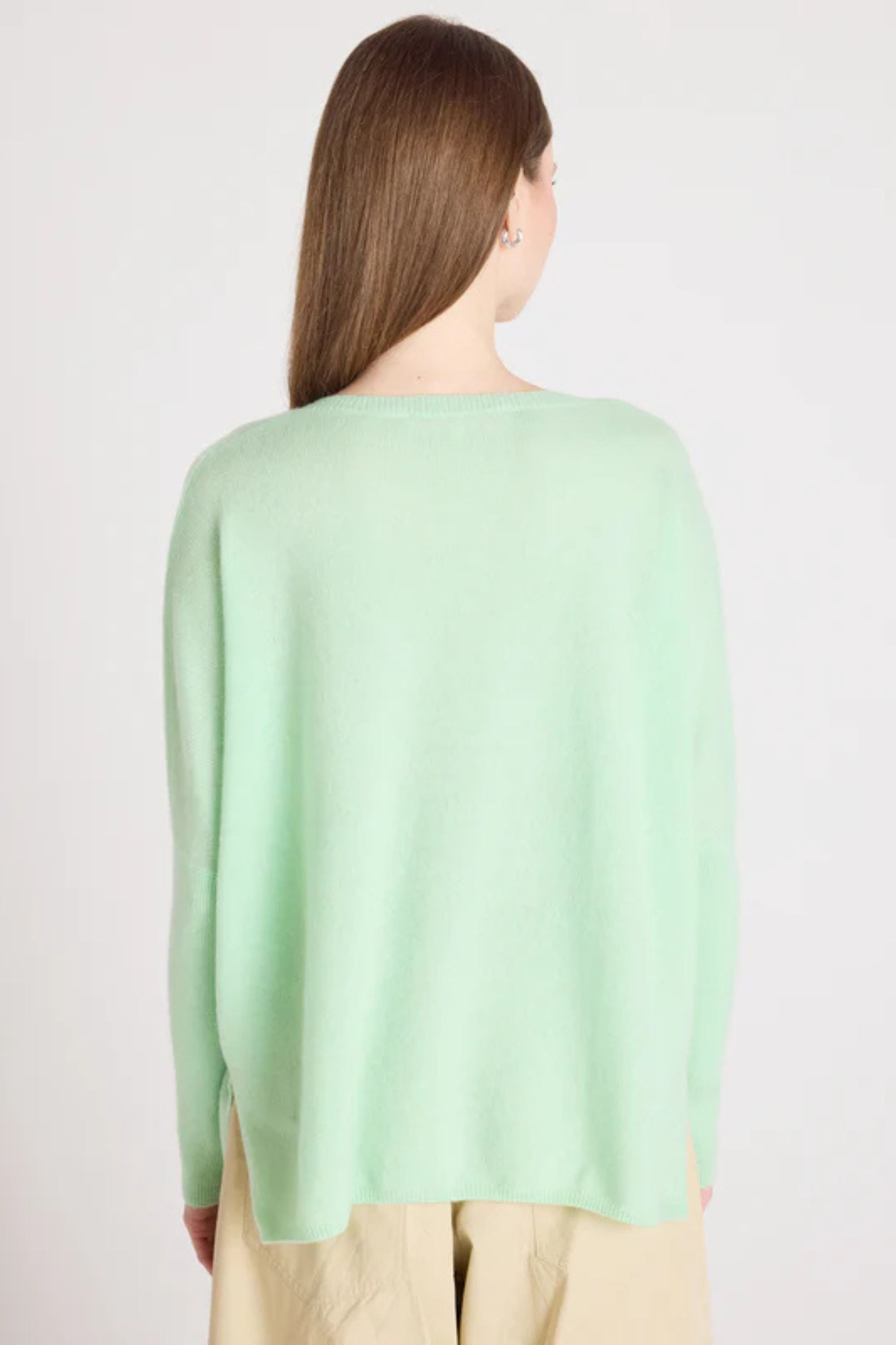 Camille V-neck cashmere poncho - Absolut Cashmere - ESPACE CANNELLE