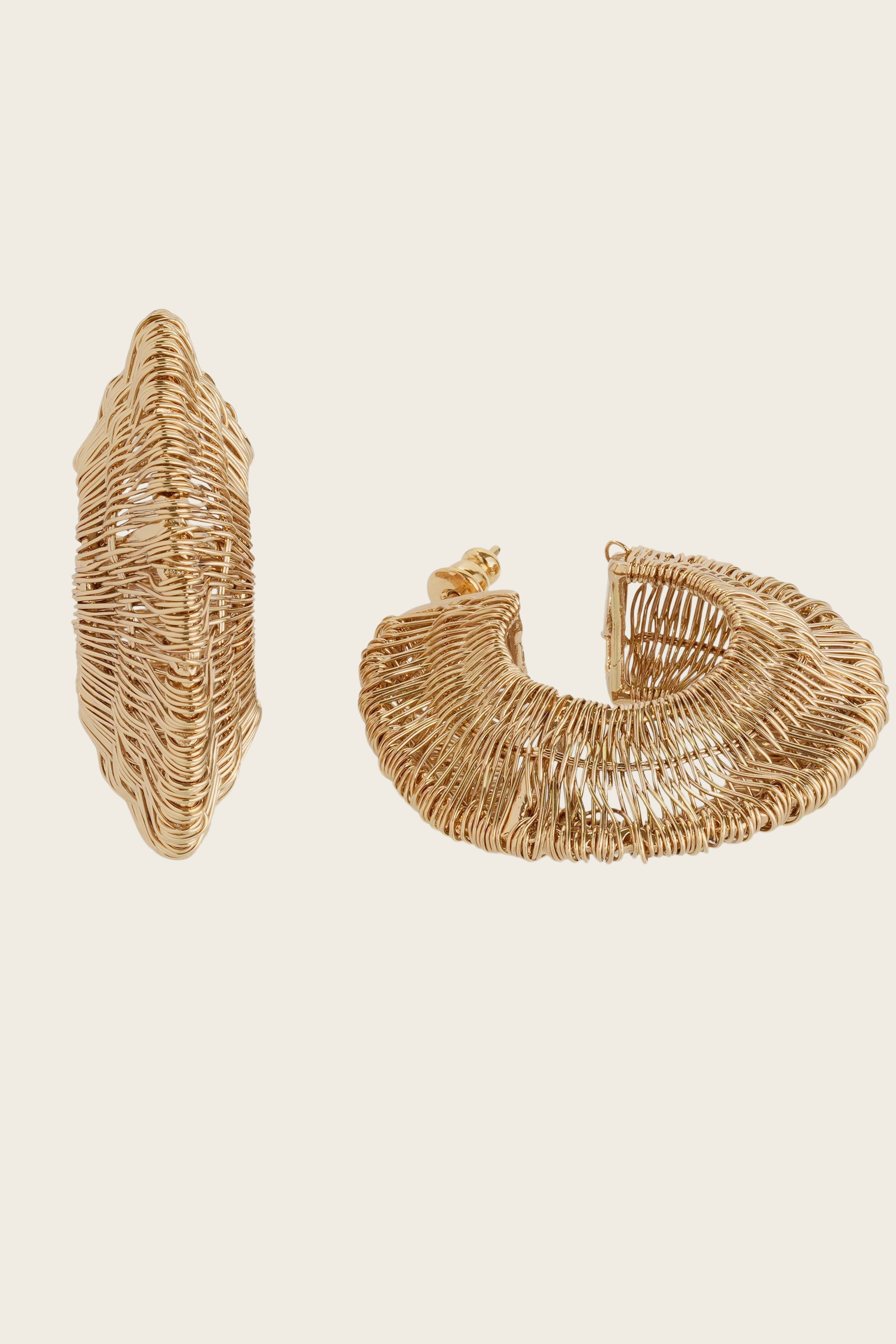 Crocus Filea hoop earrings - Gas Bijoux