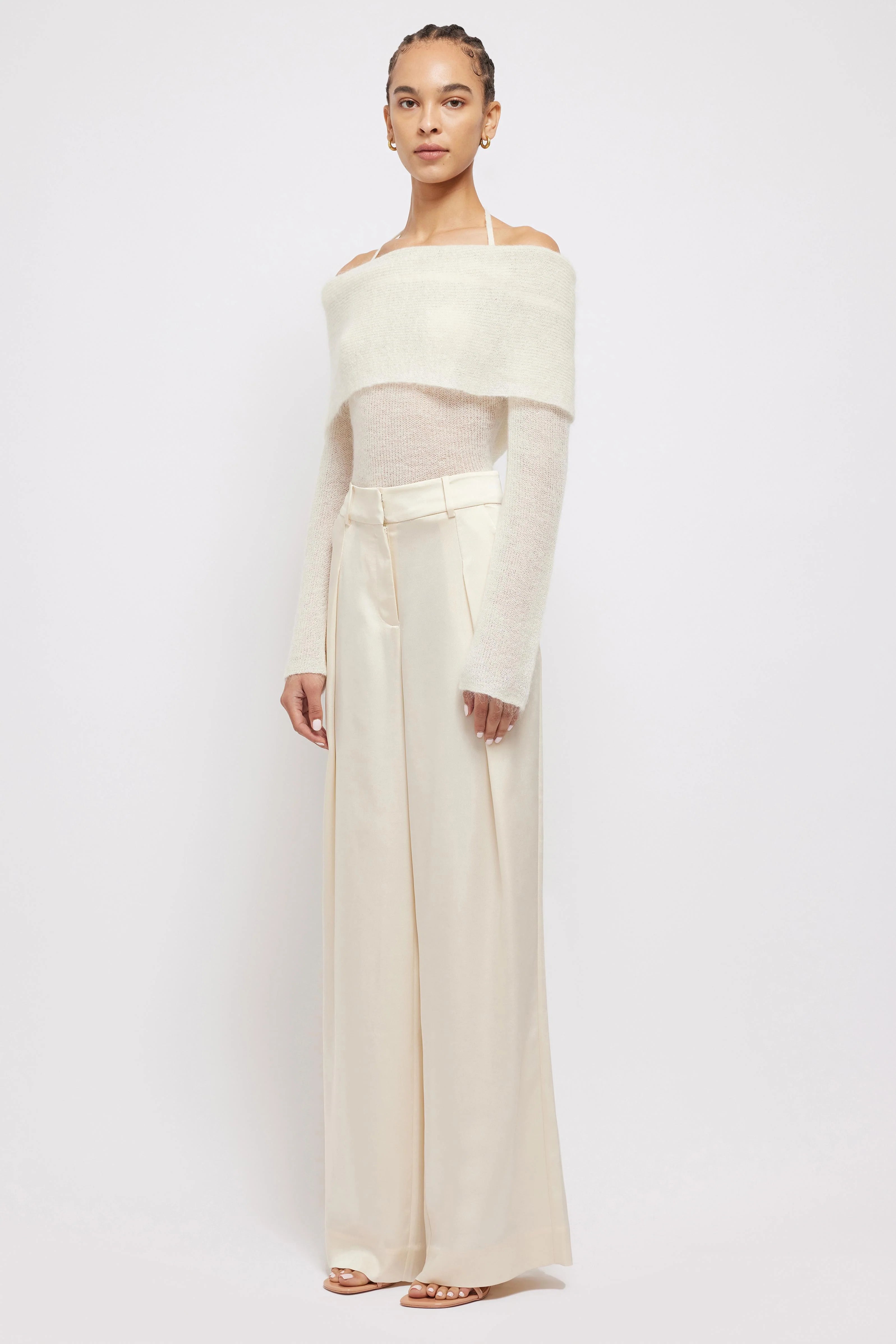 MERCER Trousers, SHELL: 89% ACETATE 11% POLYESTER, New Arrivals, SS24, Espace Cannelle
