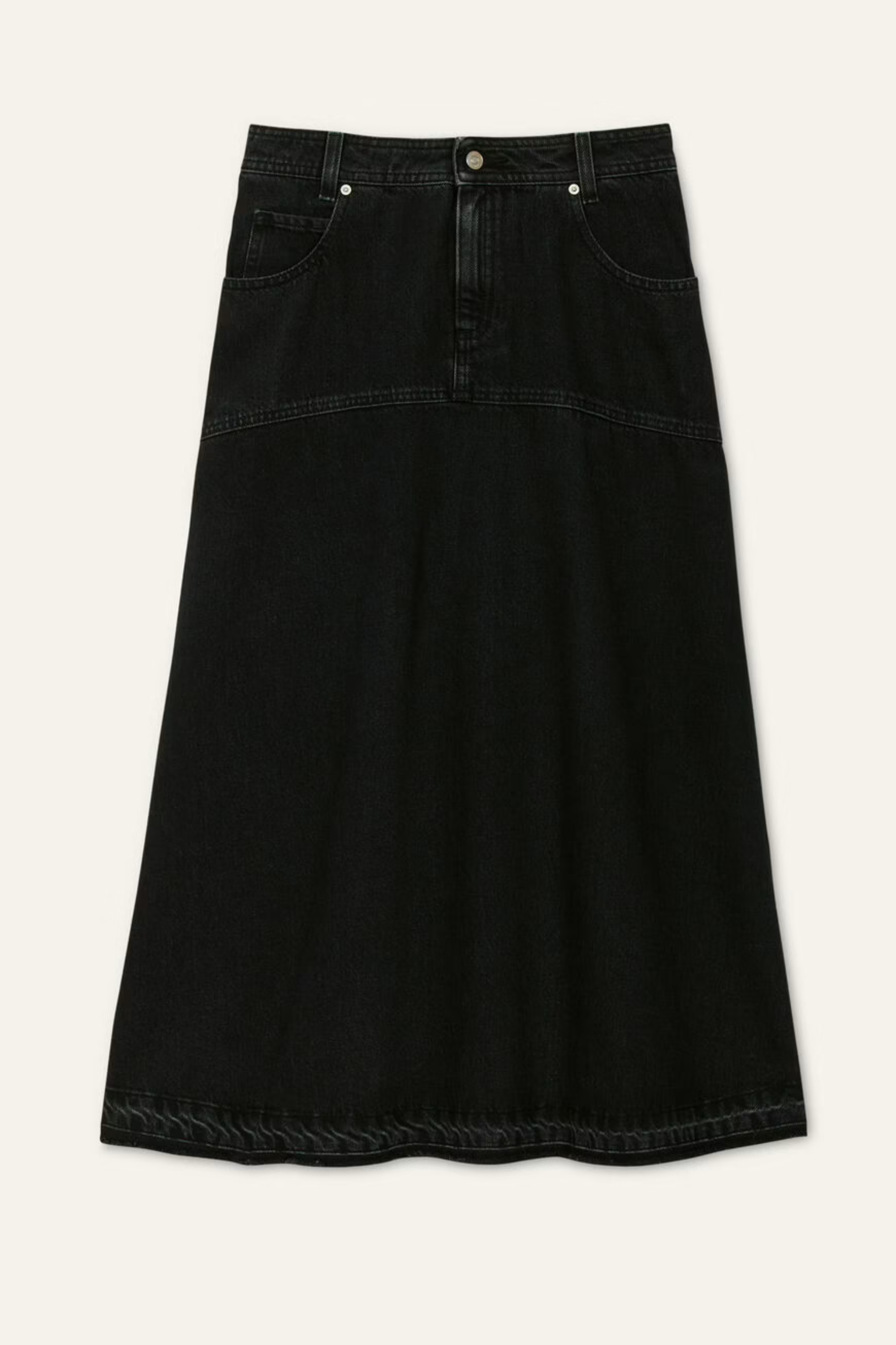 Volentia denim midi skirt - Ba&Sh