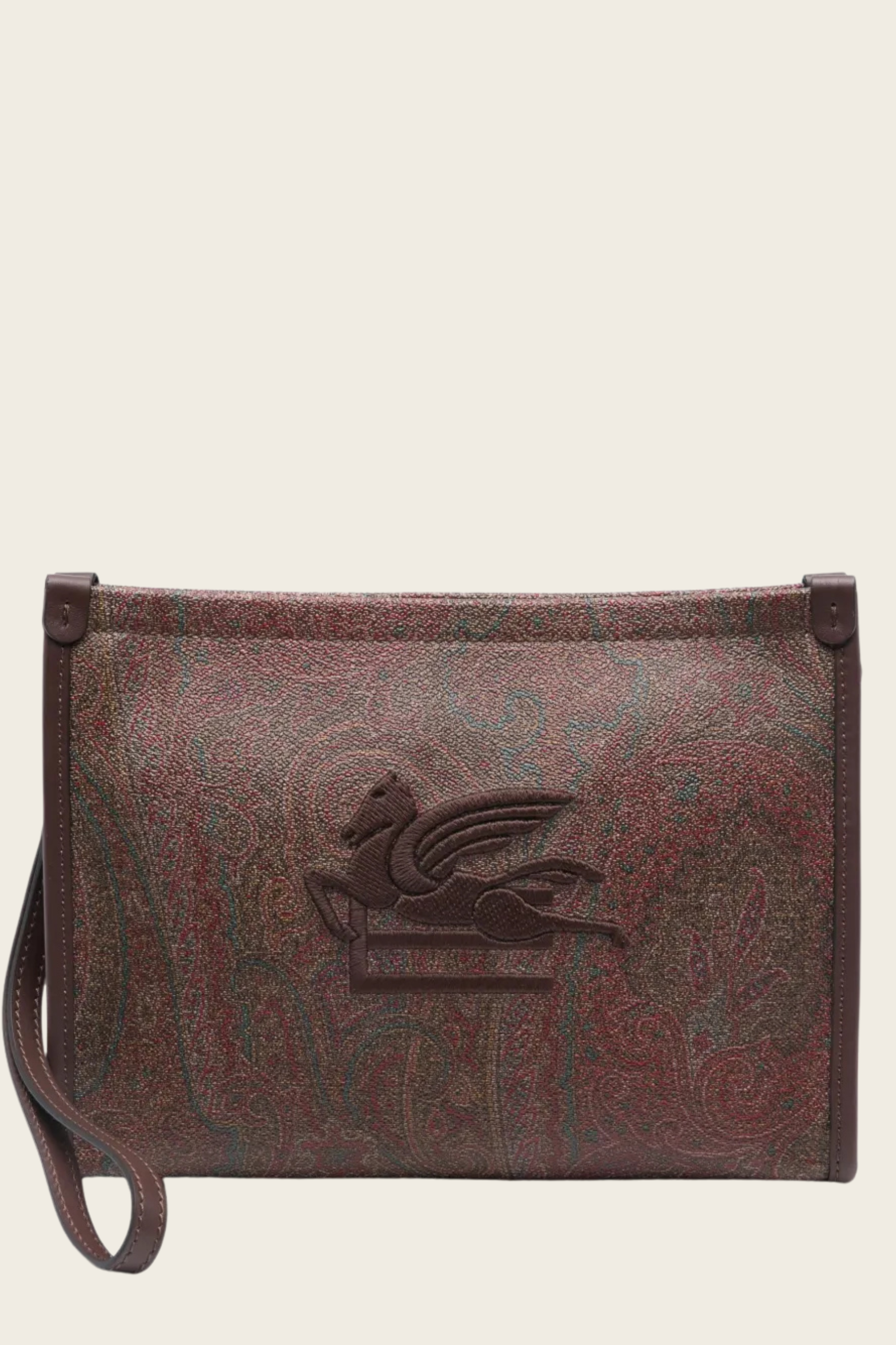 Pouch with Pegaso Detail - Etro