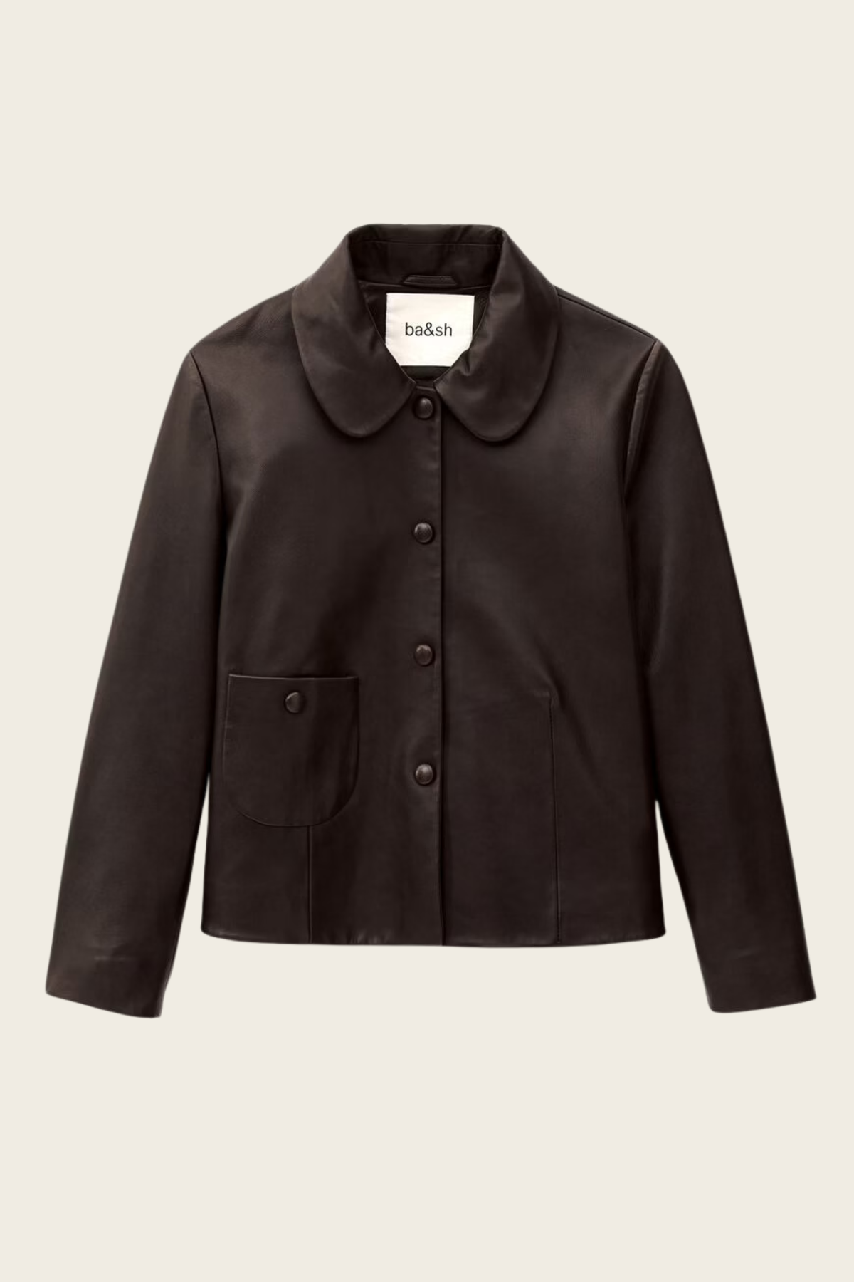 Milos Leather Jacket - Ba&Sh