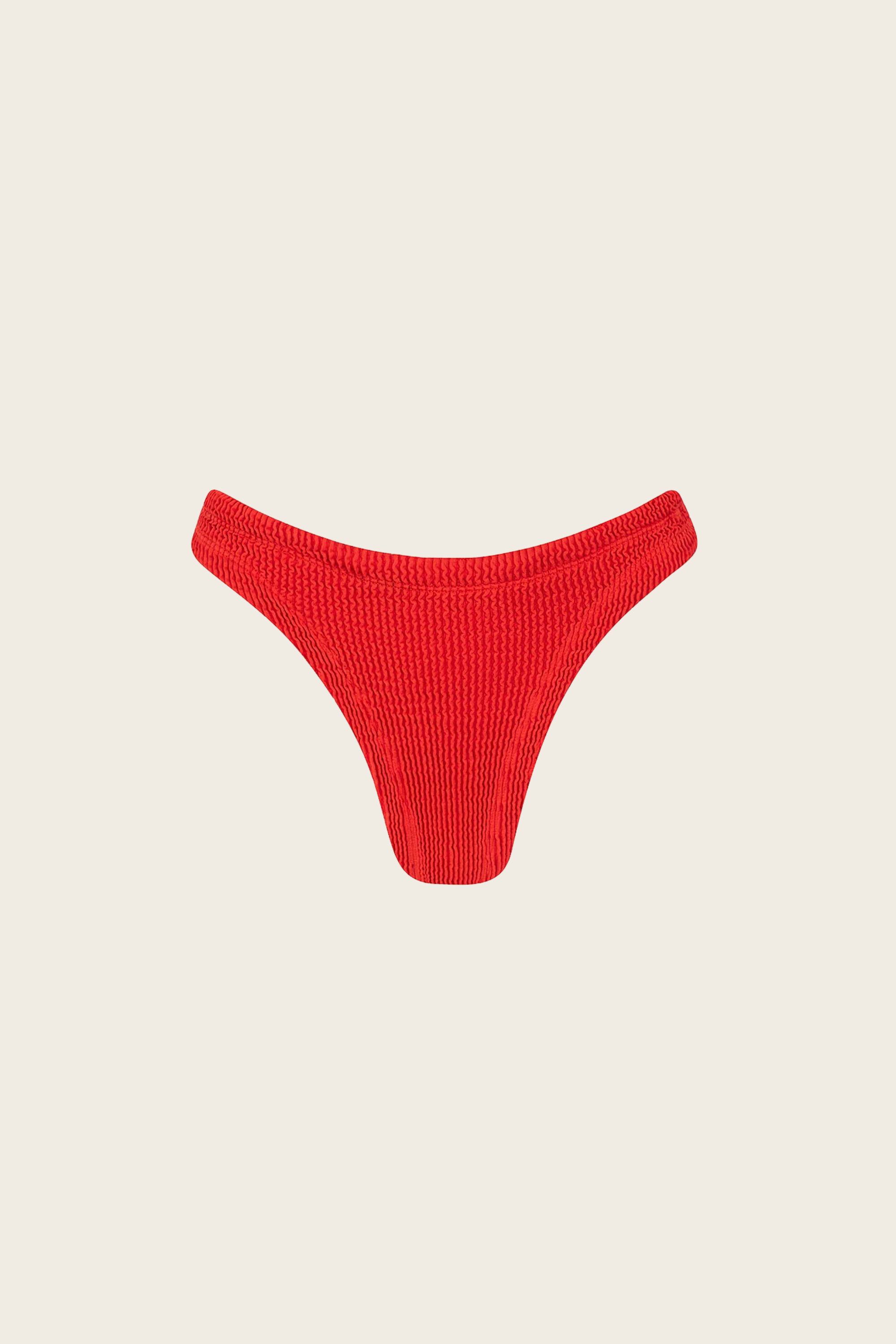 Senti Red Bikini Top & Cueca Regular - SALIS - ESPACE CANNELLE - New Arrivals - SS26