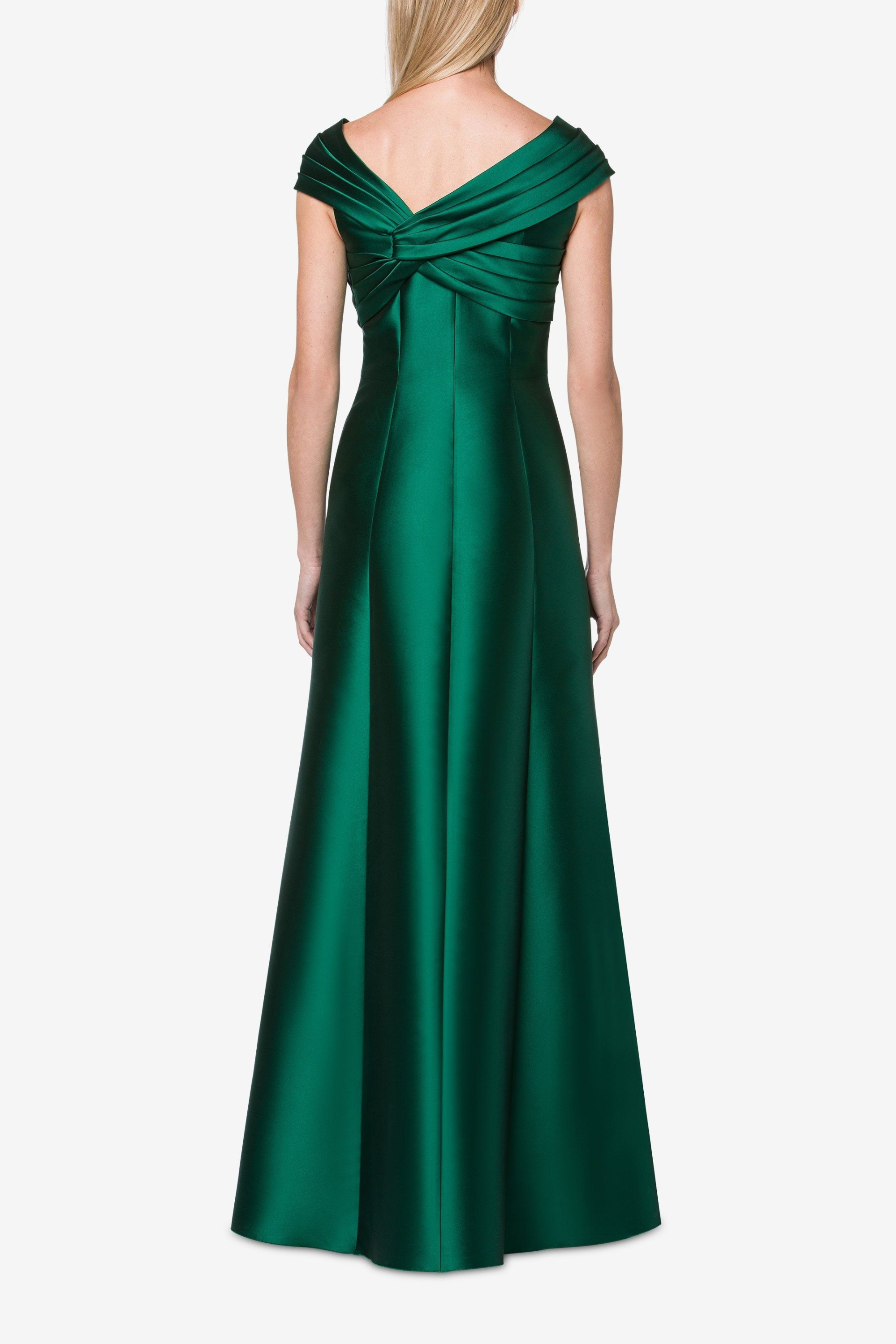 Vestido Longo Mikado - Alberta Ferretti 