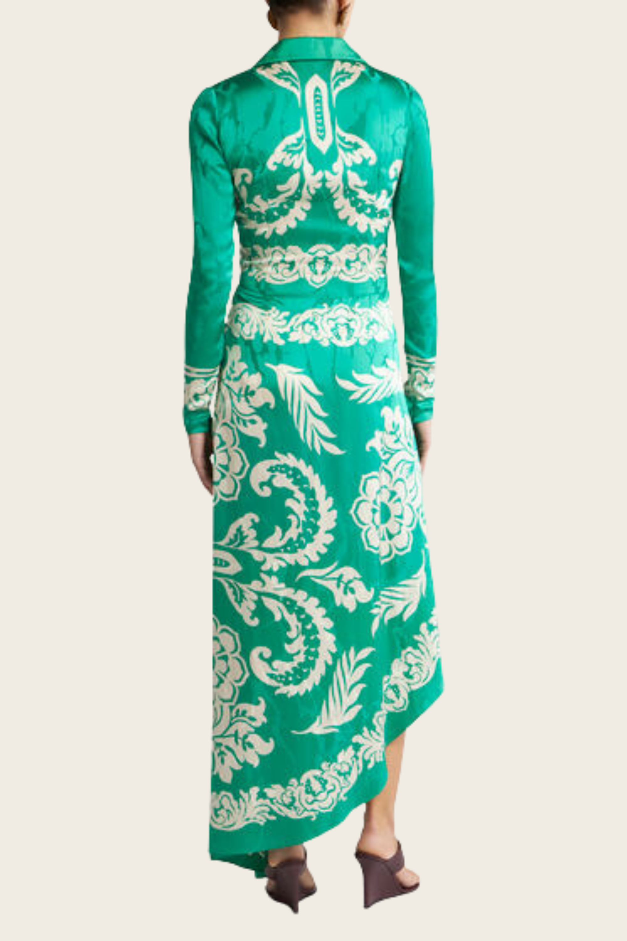 Floral Print Wrap Dress - Etro