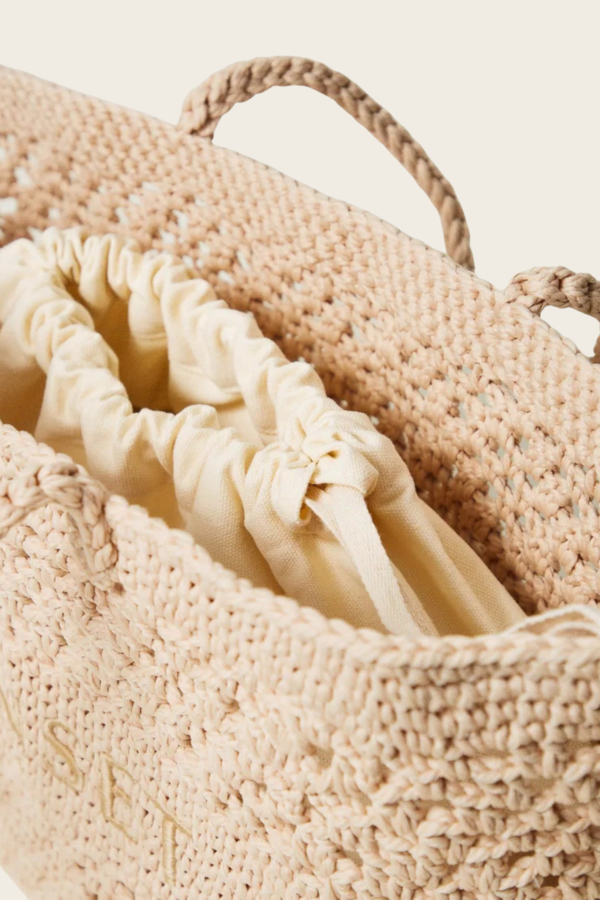 Bohemienne shopper em crochet - Twinset