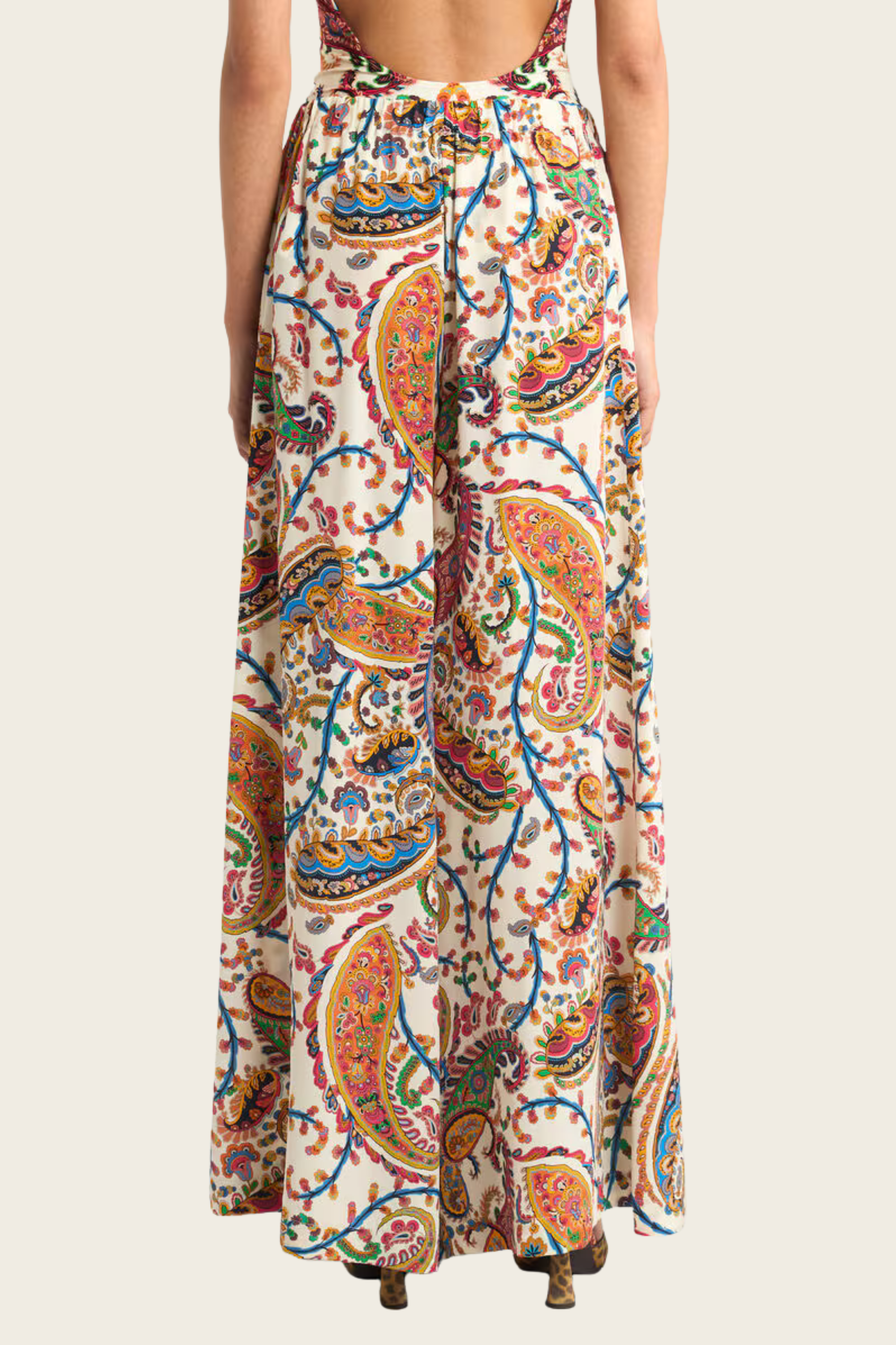Floral Paisley Palazzo Trousers - Etro (desc feita) - ESPACE CANNELLE - New Arrivals - SS26