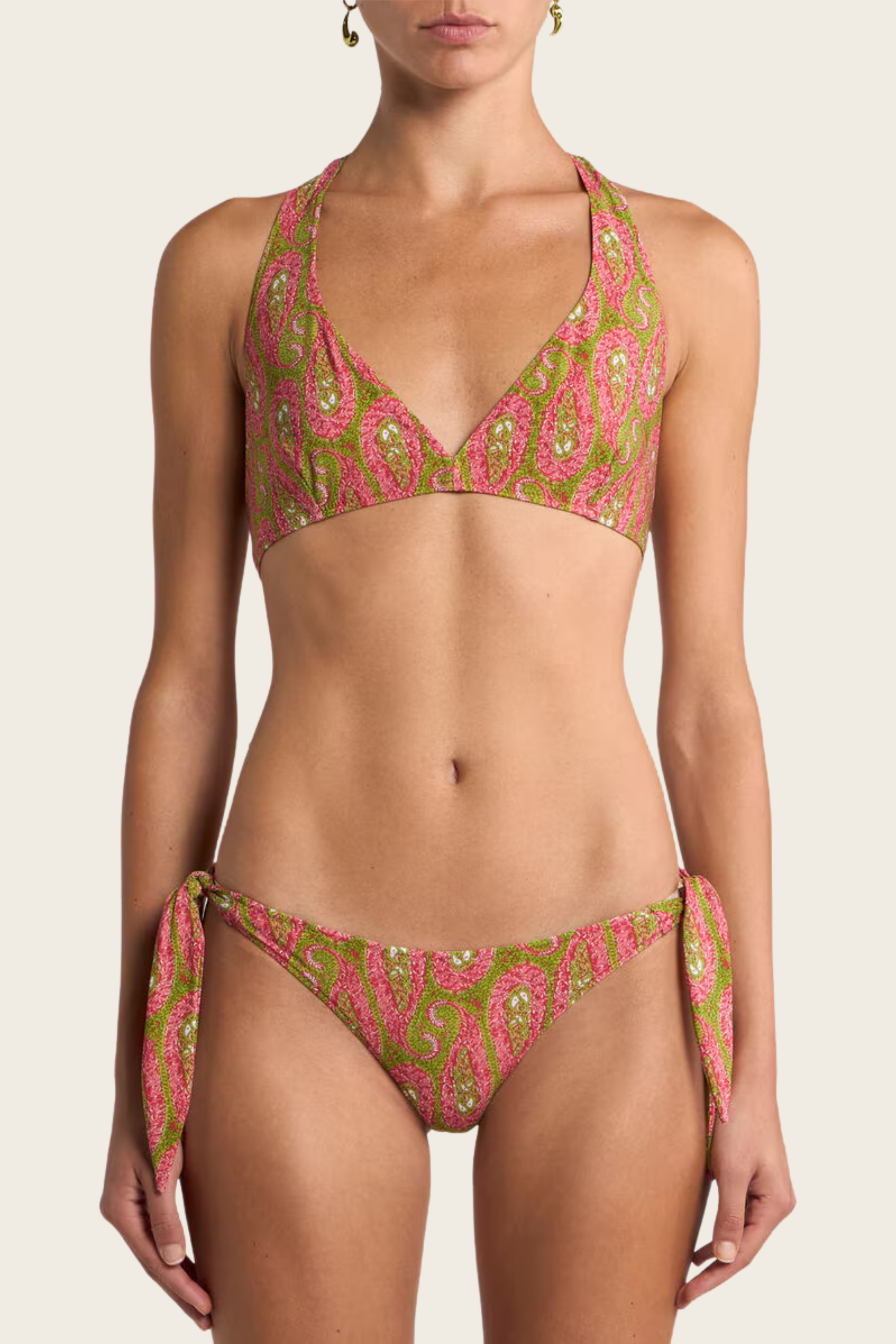 Bikini With Foliage Motif - Etro