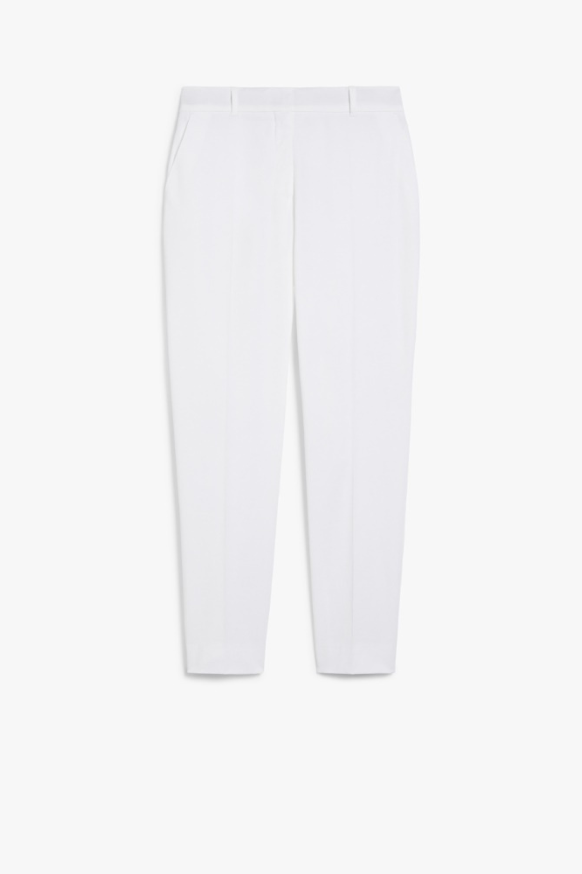 Gabardine Cigarette Trousers - Max Mara