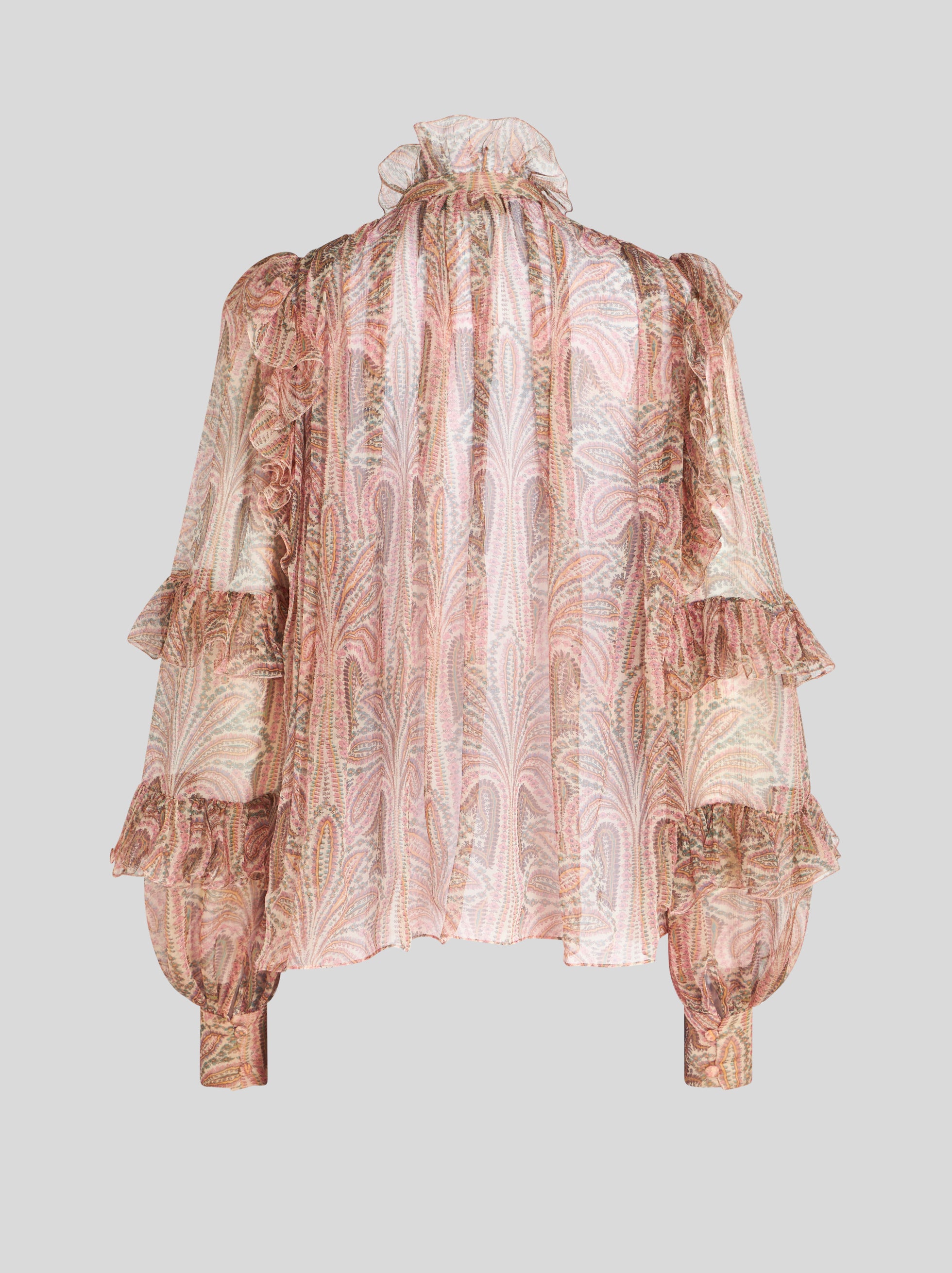 Silk Top With Ruches - Etro
