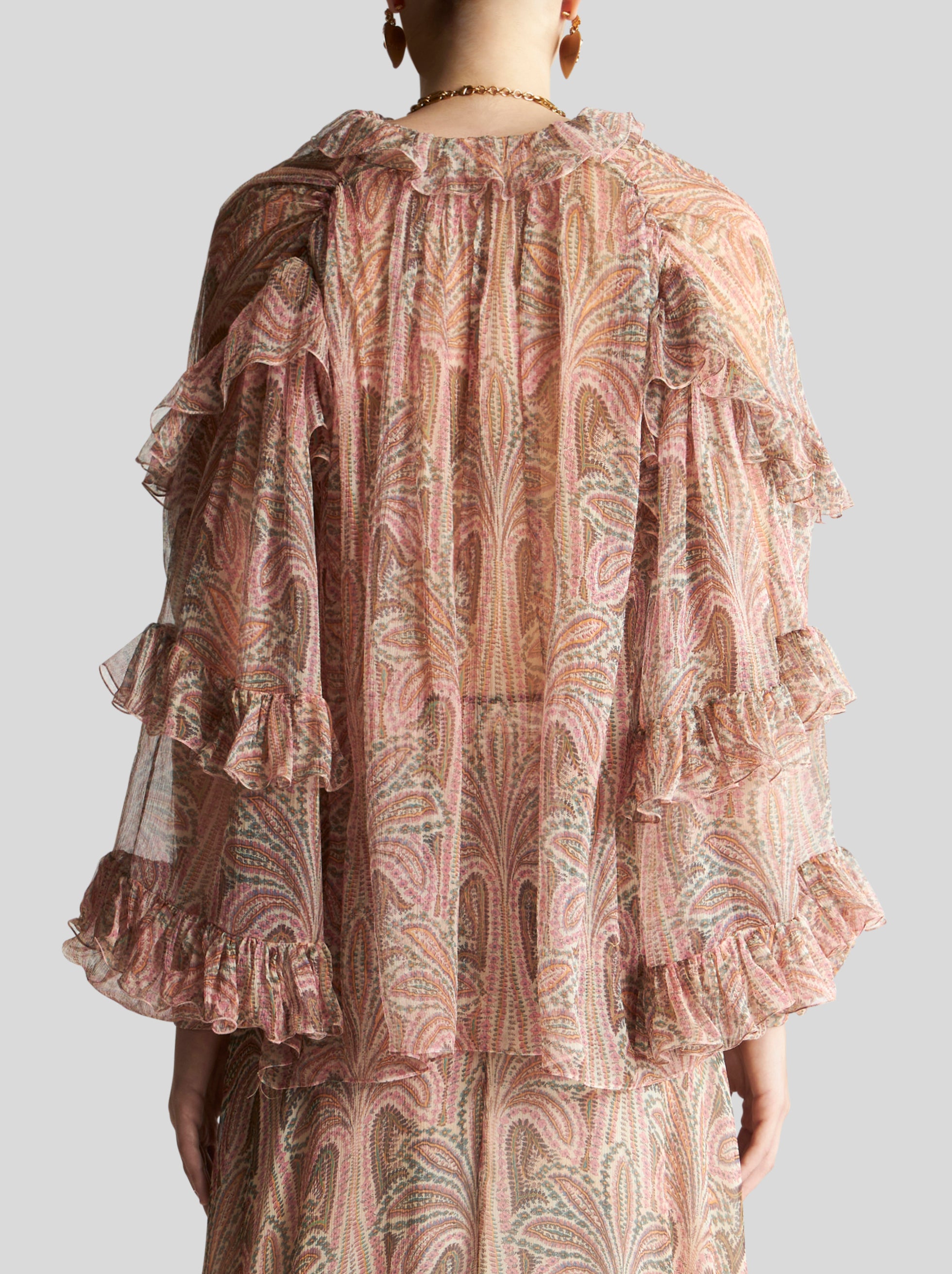 Silk Top With Ruches - Etro