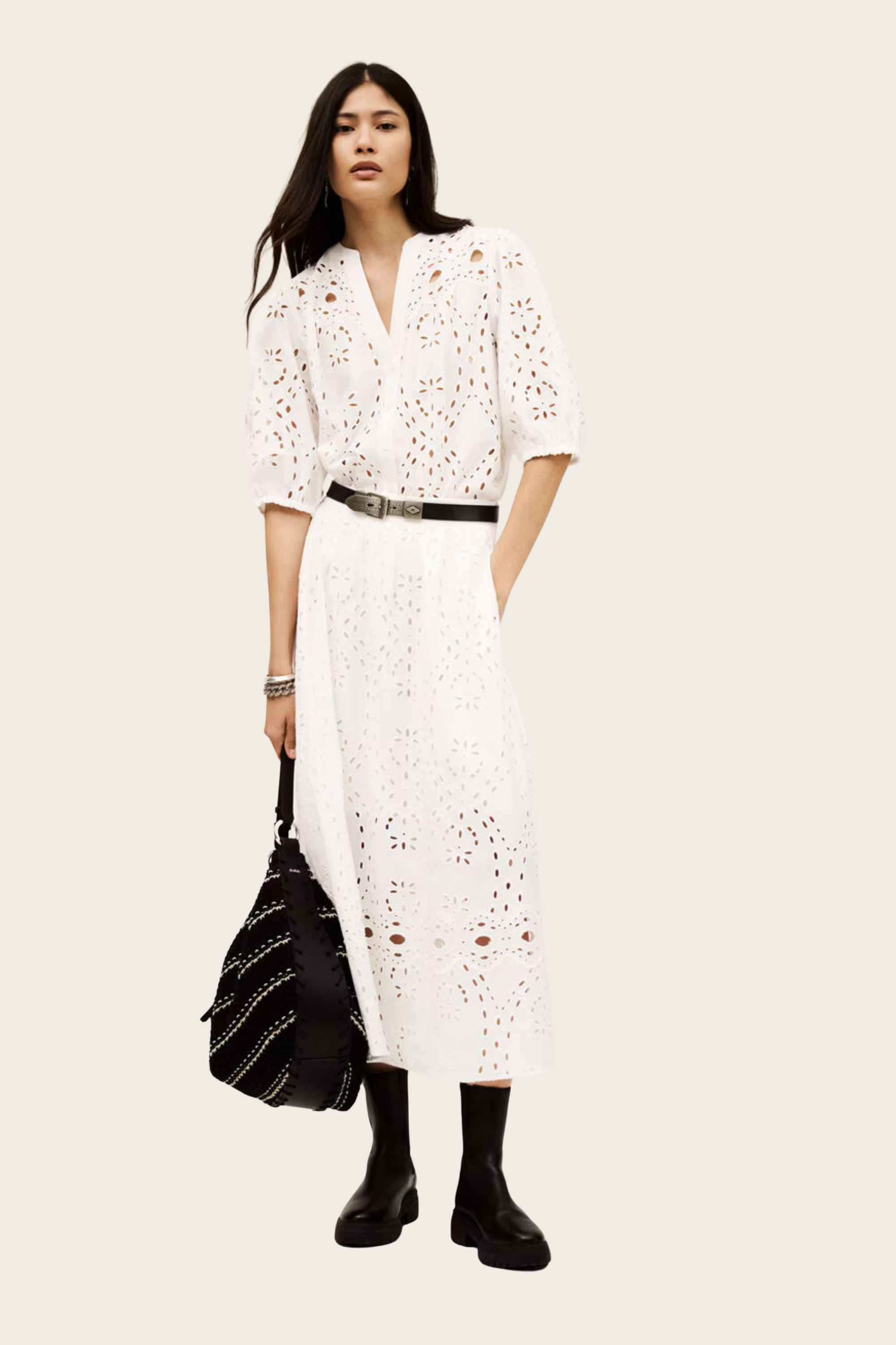 Bela Skirt, Material: 100% Organic Cotton, New Arrivals, SS26, Espace Cannelle