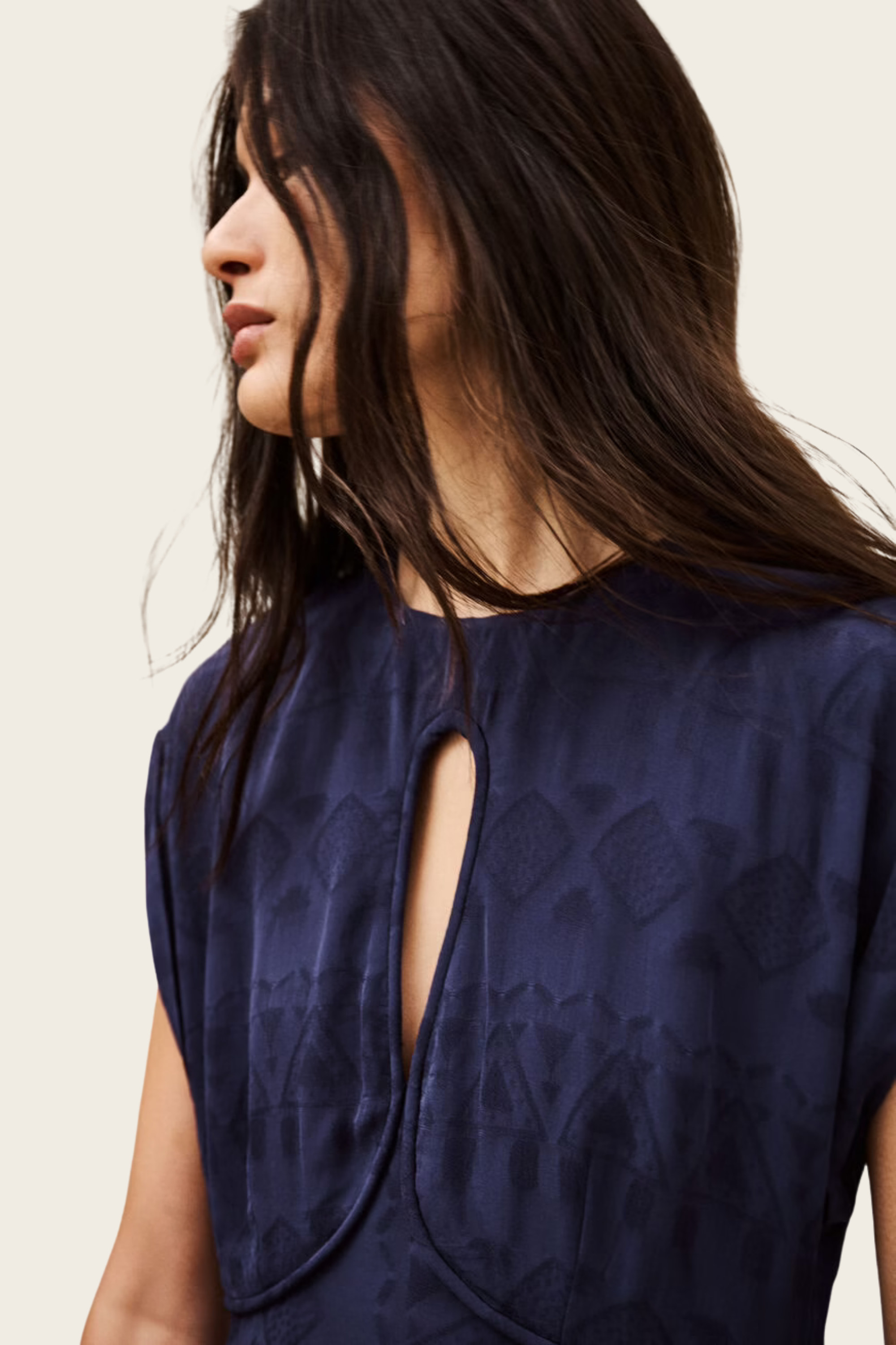 Inaia asymmetric midi dress - Ba&Sh