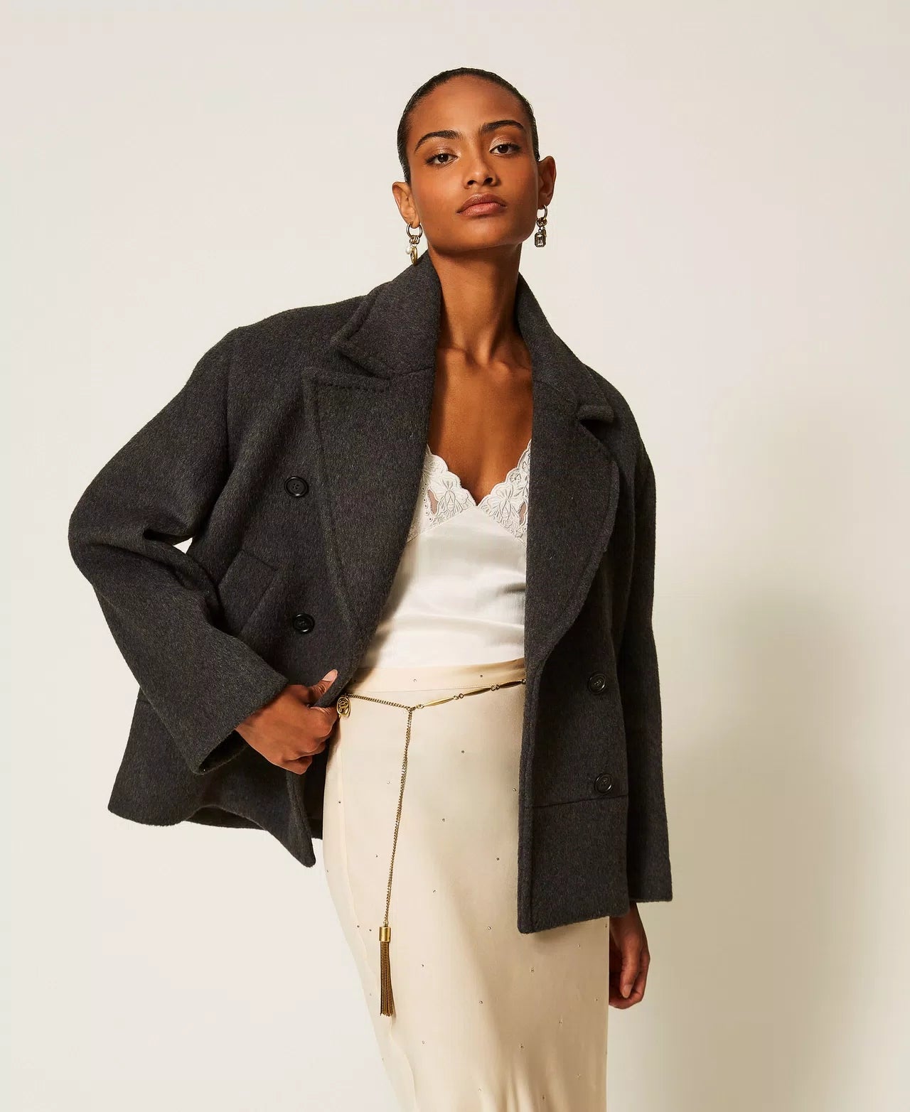 Caban Coat - Twinset