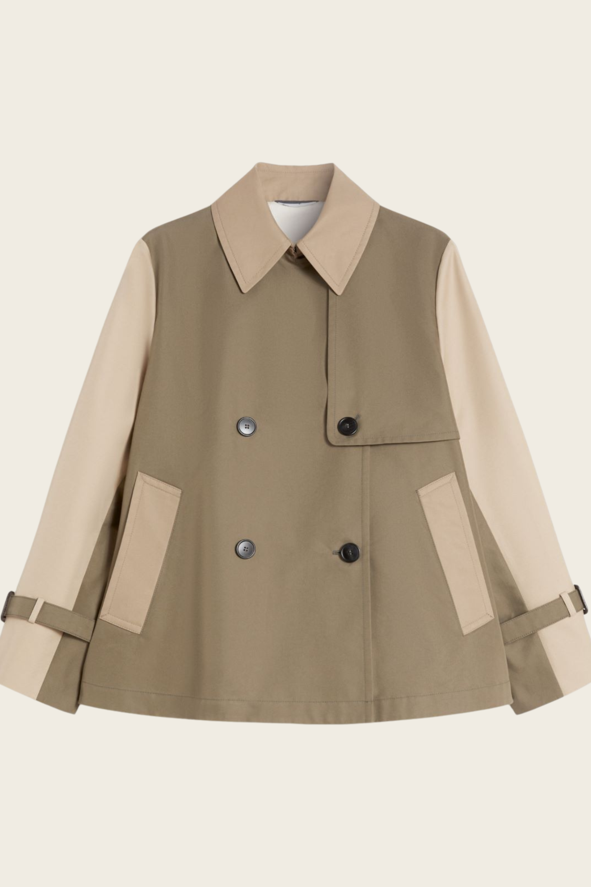 Cropped Trench Coat - MaxMara - ESPACE CANNELLE