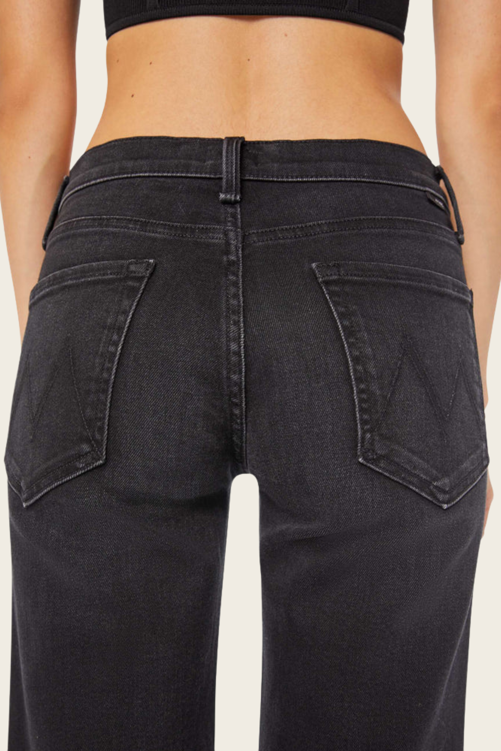 The Mid Rise Rambler Zip Flood - Mother