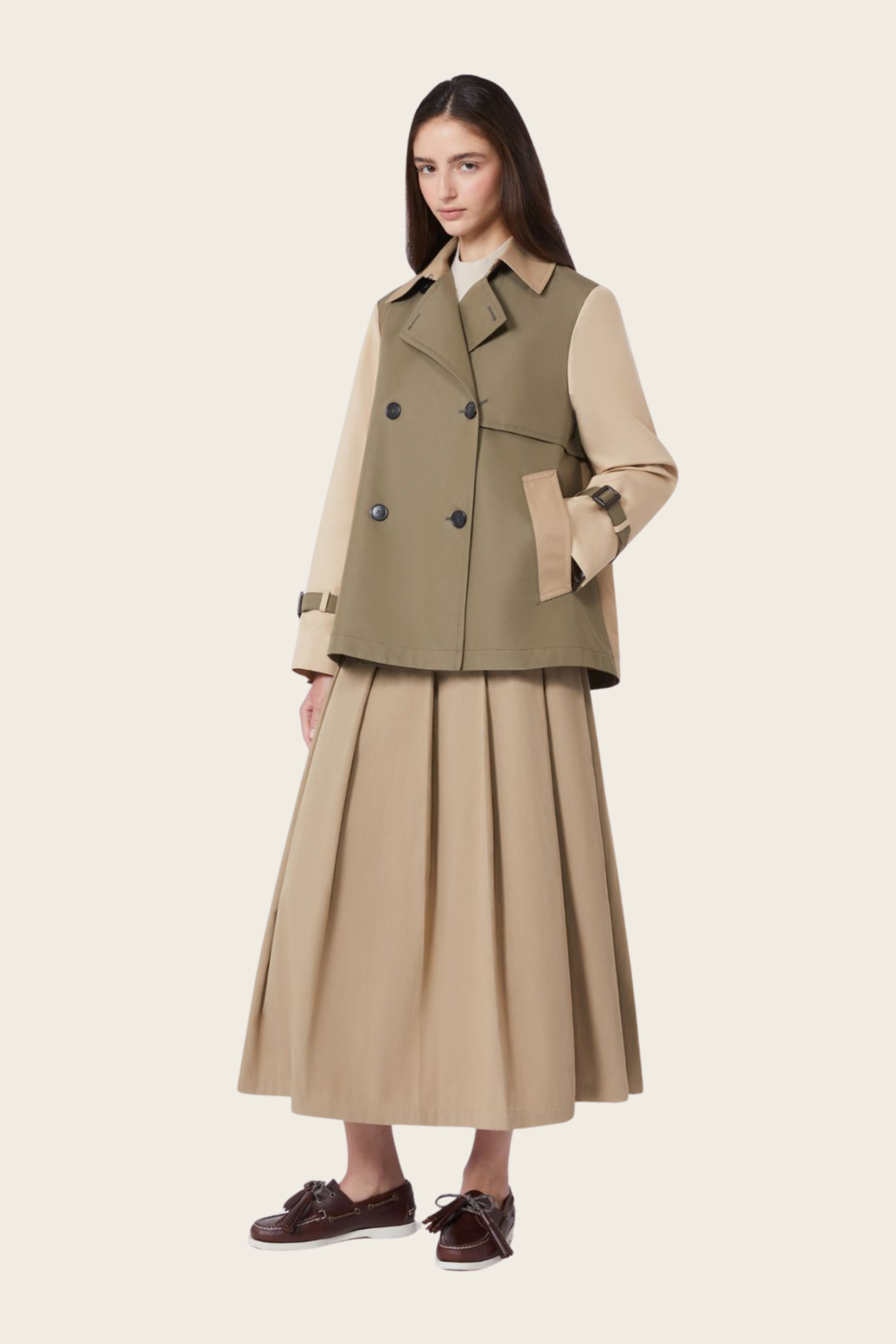 Cropped Trench Coat - MaxMara