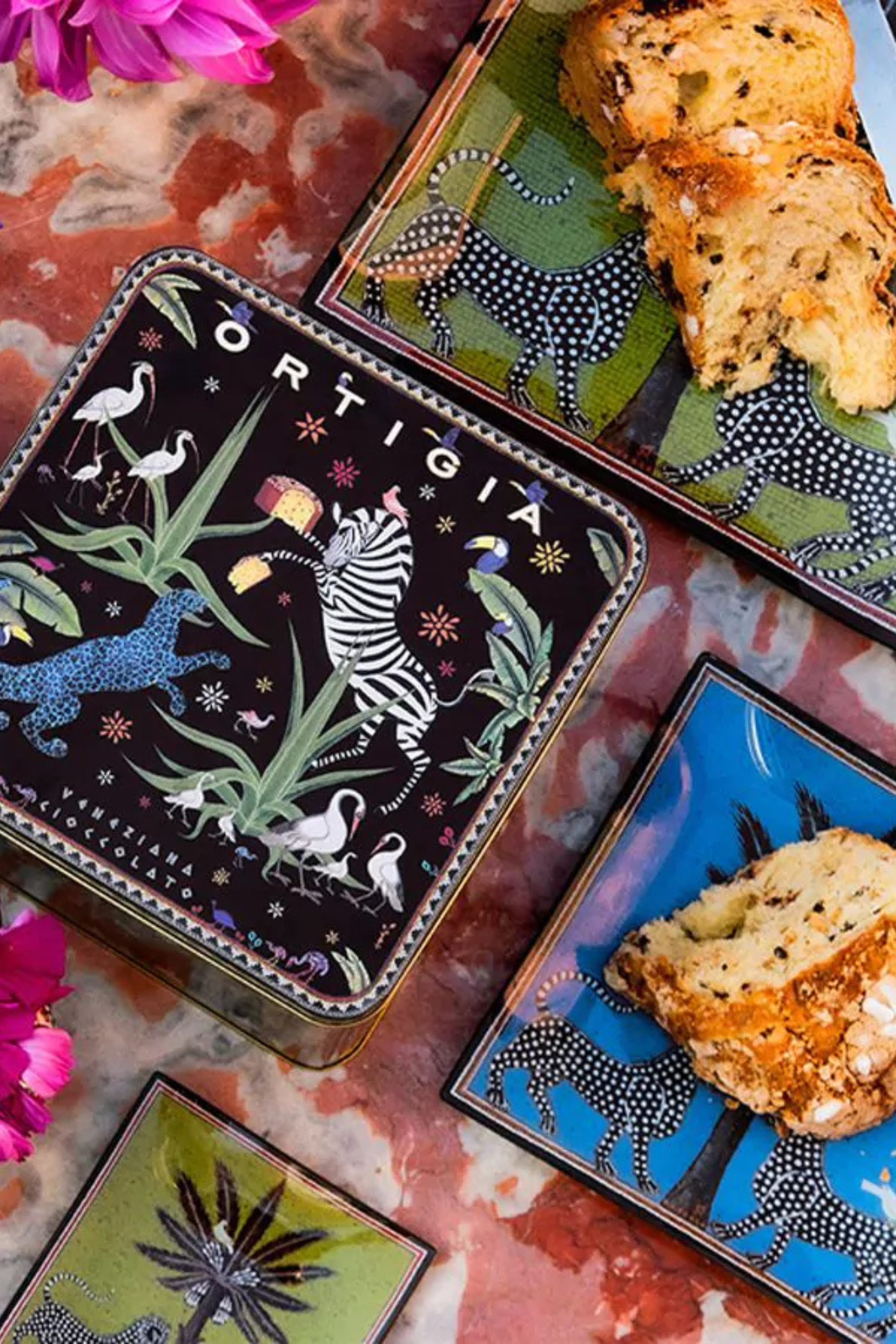 Panettone de Chocolate na Lata Jungle 600g – Ortigia Sicilia