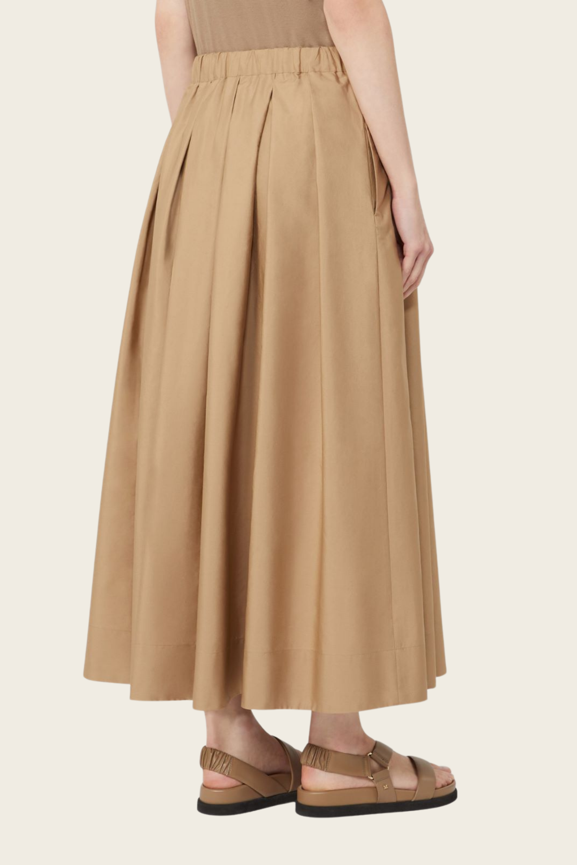 Cotton poplin skirt - MaxMara