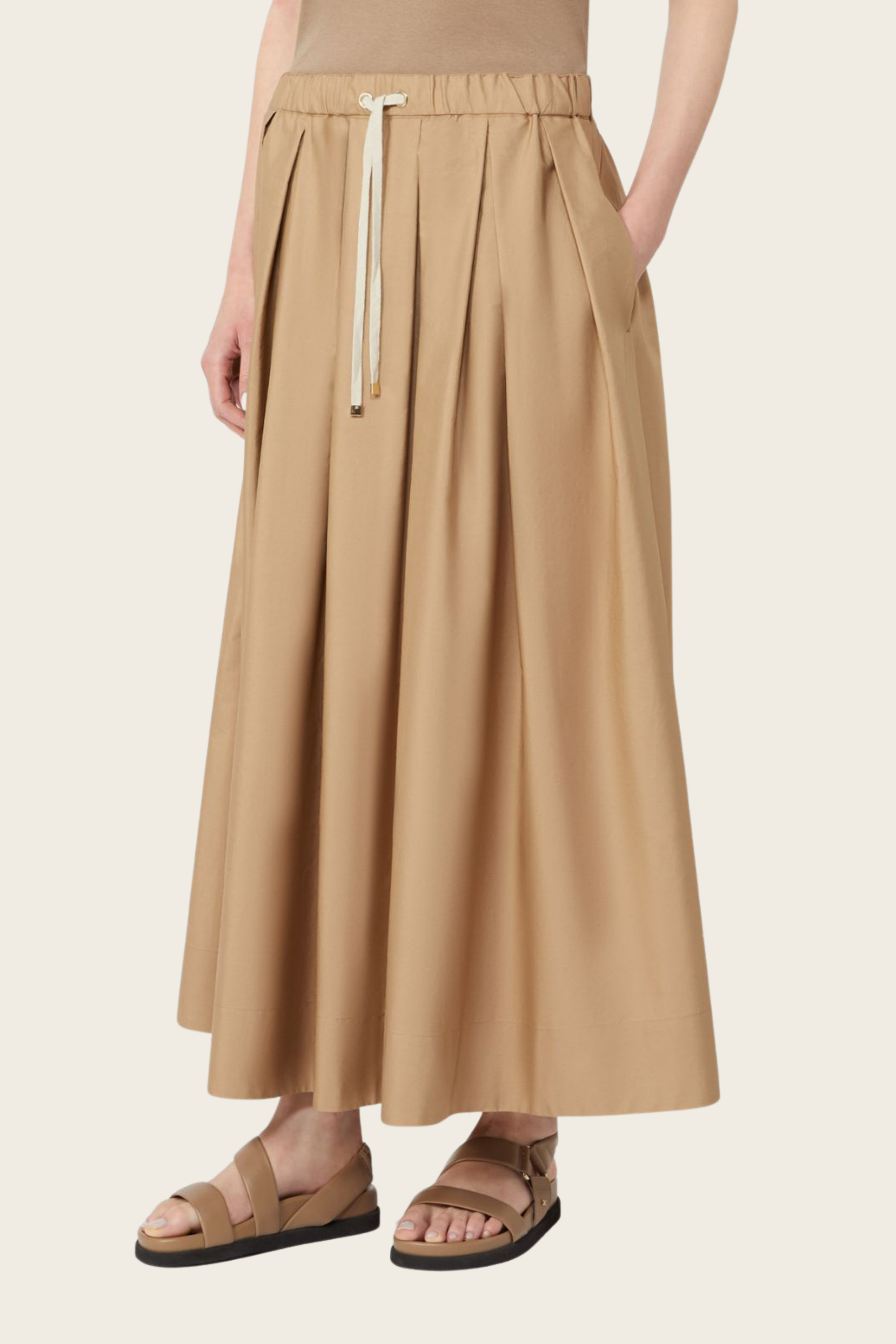 Cotton poplin skirt - MaxMara