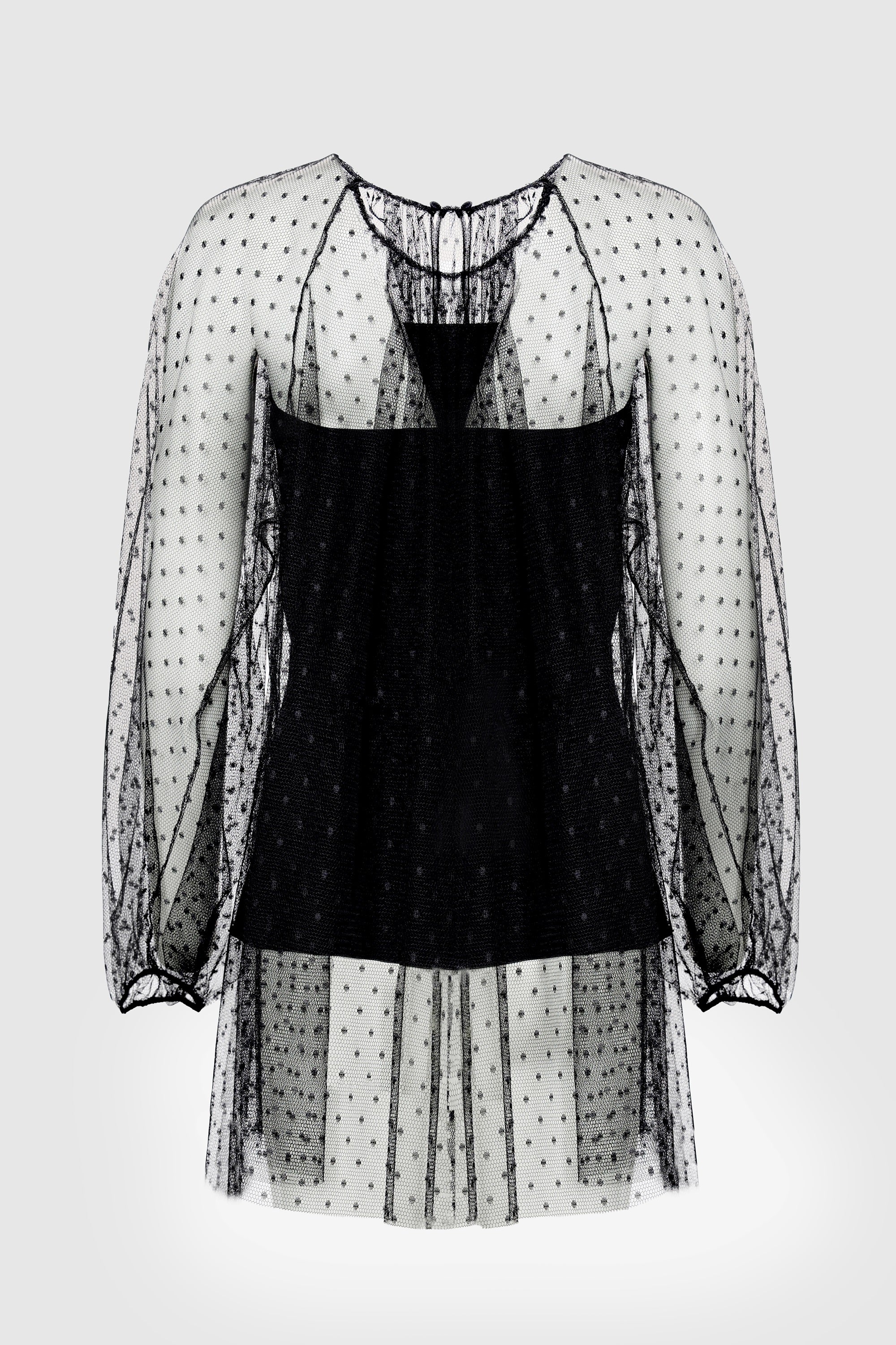 Point D’esprit Tulle Top - Red Valentino