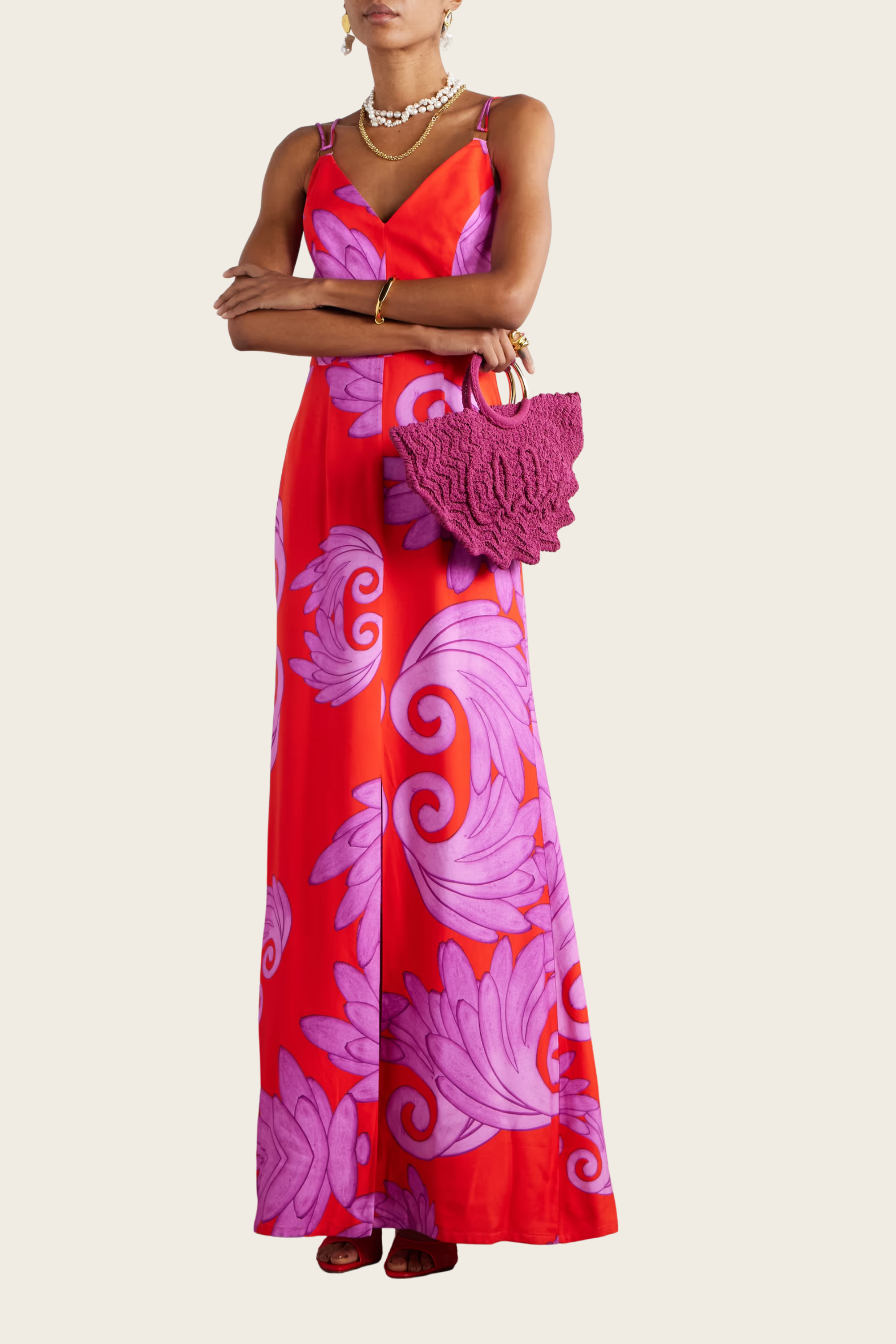 Lydia Jersey Maxi Dress - Themisz