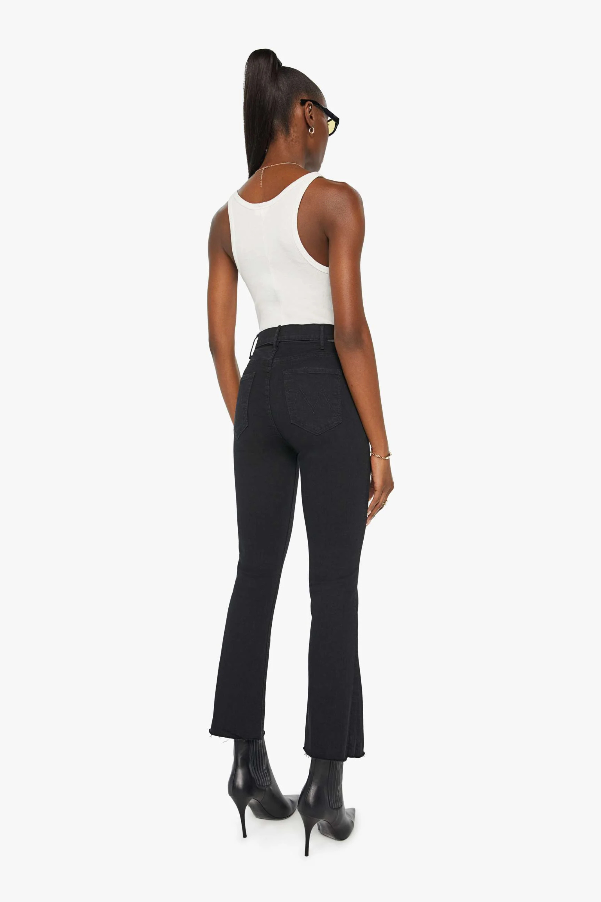 The Hustler Ankle Fray Jeans - Mother - ESPACE CANNELLE