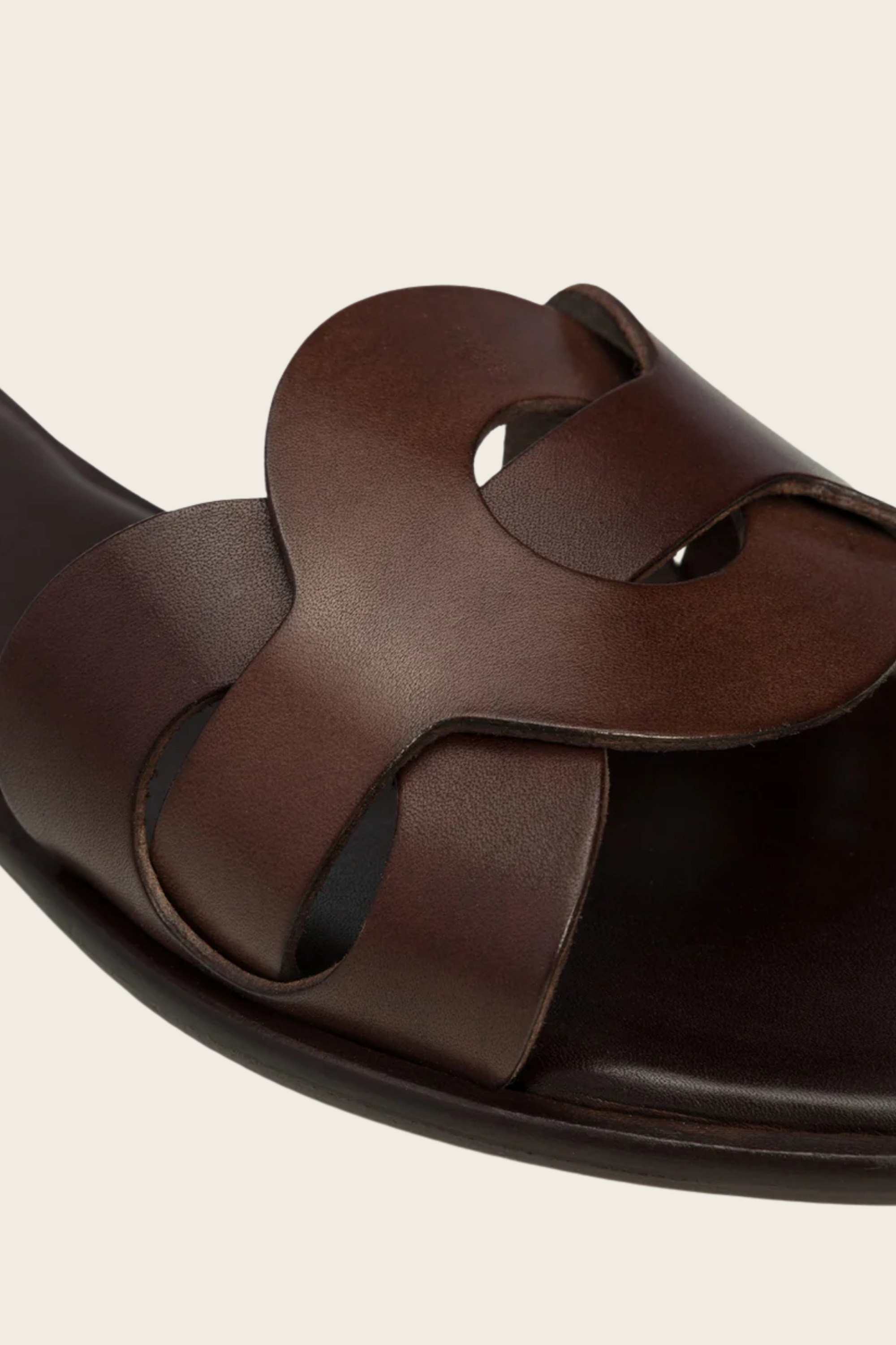 Brown Big Ring Sandals - Dragon Diffusion - ESPACE CANNELLE - New Arrivals - SS26