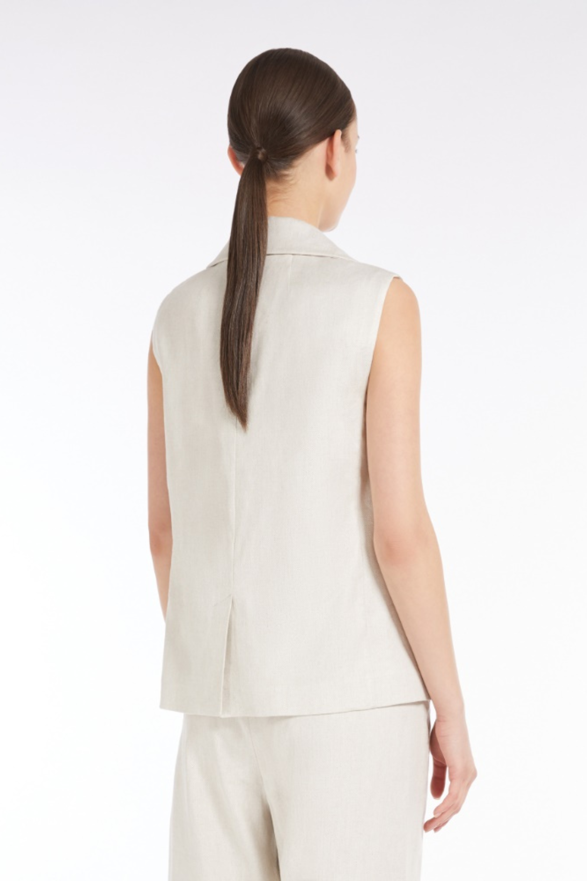 Linen Gilet Jacket - Max Mara